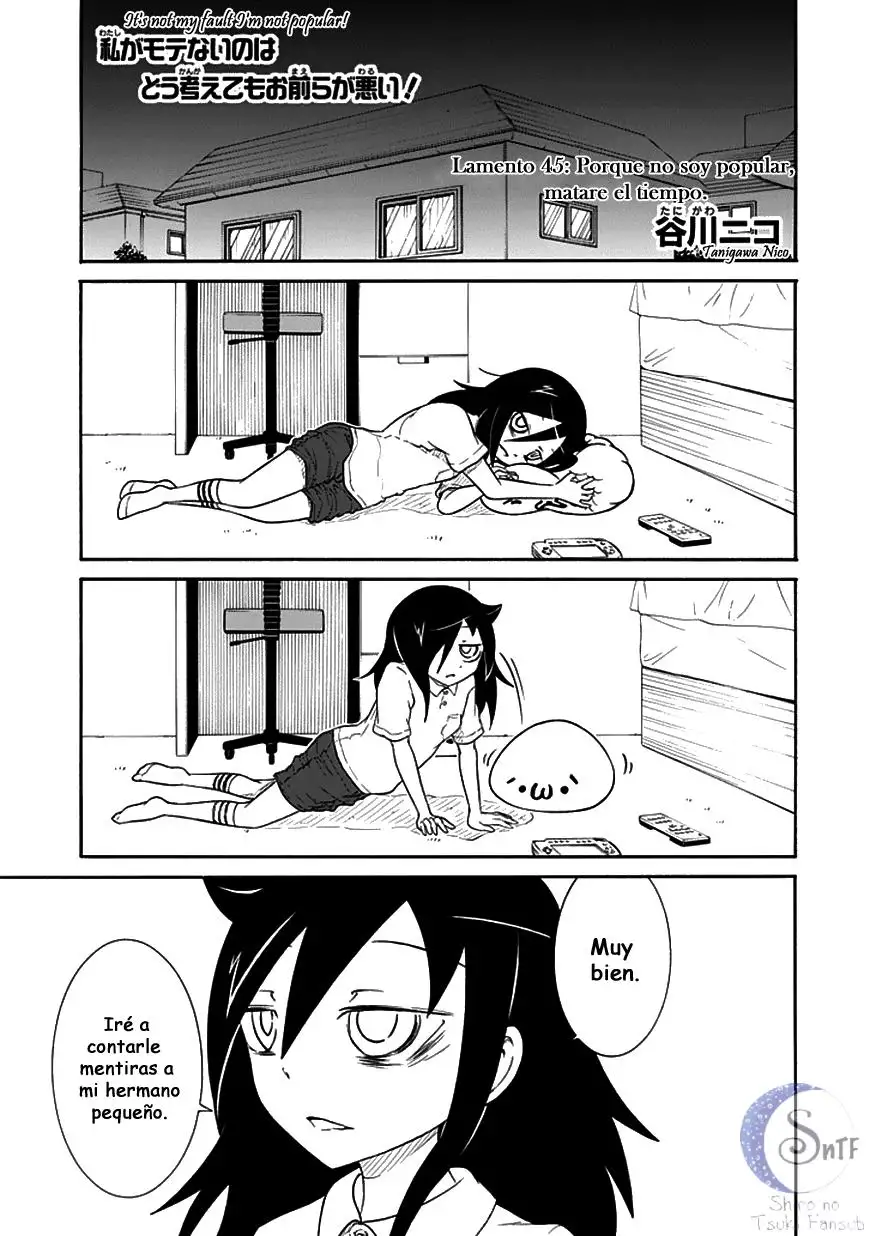 Watashi ga Motenai no wa Dou Kangaetemo Omaera ga Warui!, It's Not My Fault That I'm Not Popular! - Capítulo 45 - Página 3 - LectorTMOo