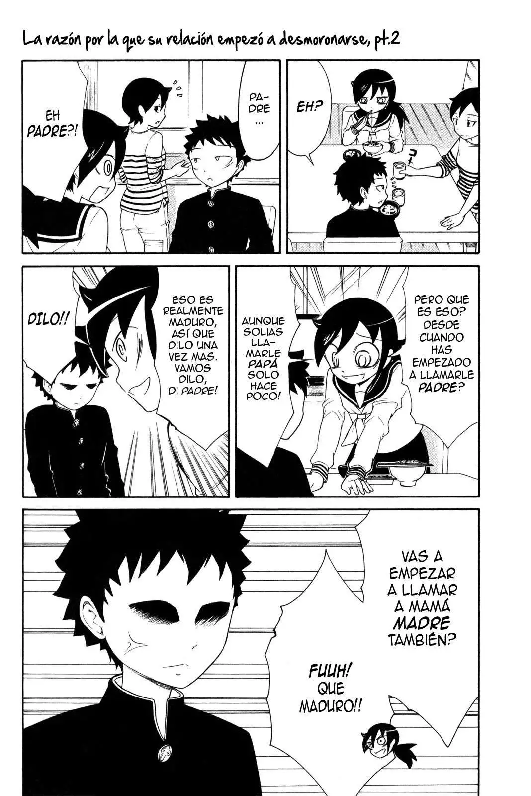 Watashi ga Motenai no wa Dou Kangaetemo Omaera ga Warui!, It's Not My Fault That I'm Not Popular! - Capítulo 45 - Página 14 - LectorTMOo