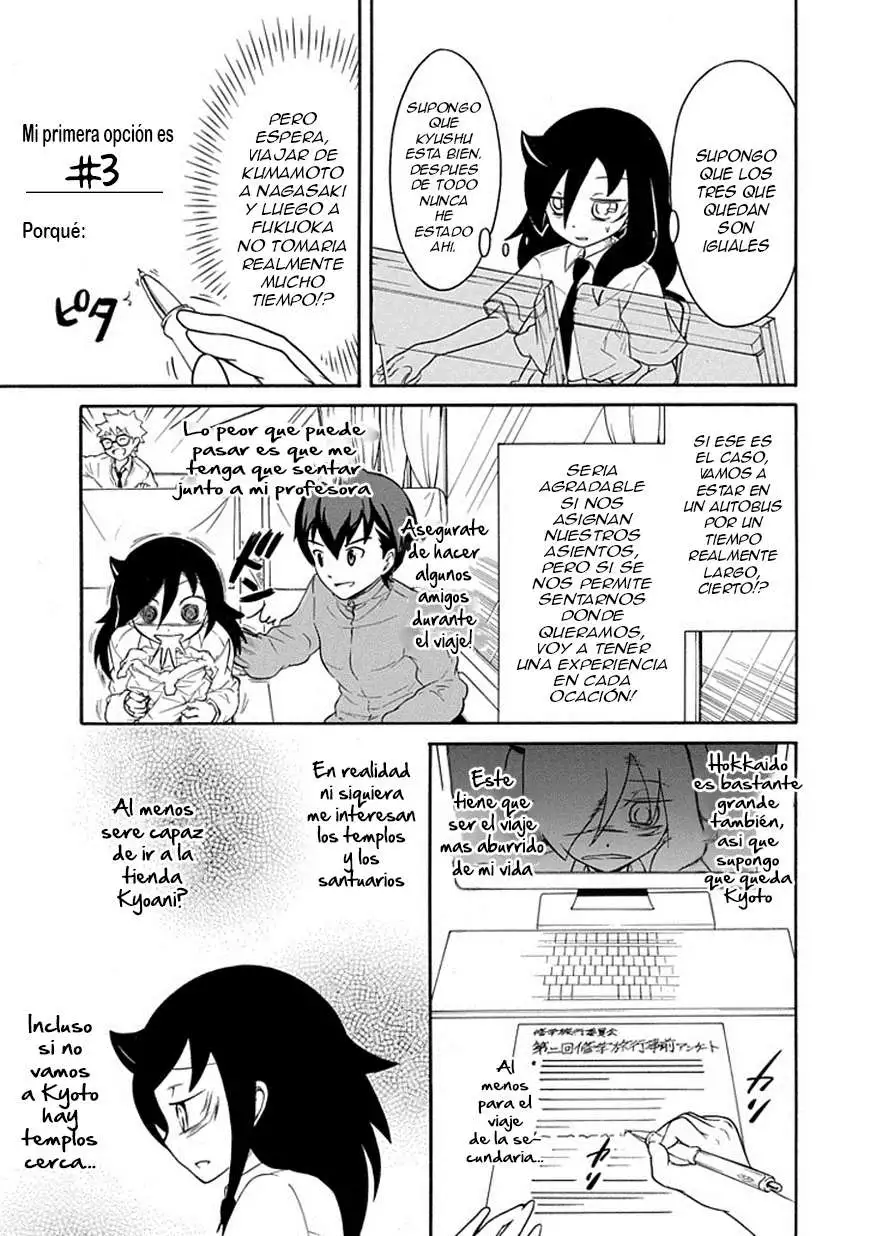 Watashi ga Motenai no wa Dou Kangaetemo Omaera ga Warui!, It's Not My Fault That I'm Not Popular! - Capítulo 49 - Página 5 - LectorTMOo