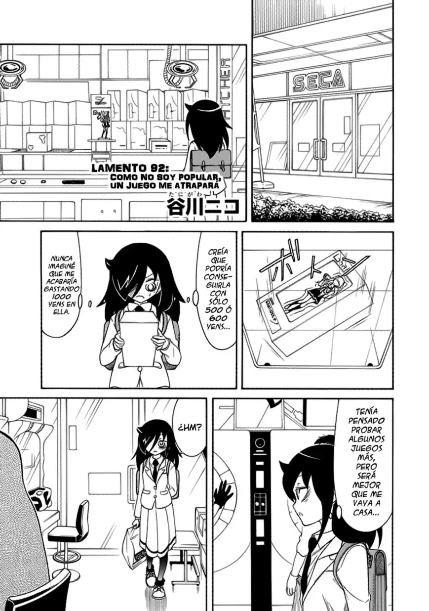 Watashi ga Motenai no wa Dou Kangaetemo Omaera ga Warui!, It's Not My Fault That I'm Not Popular! - Capítulo 92 - Página 1 - LectorTMOo