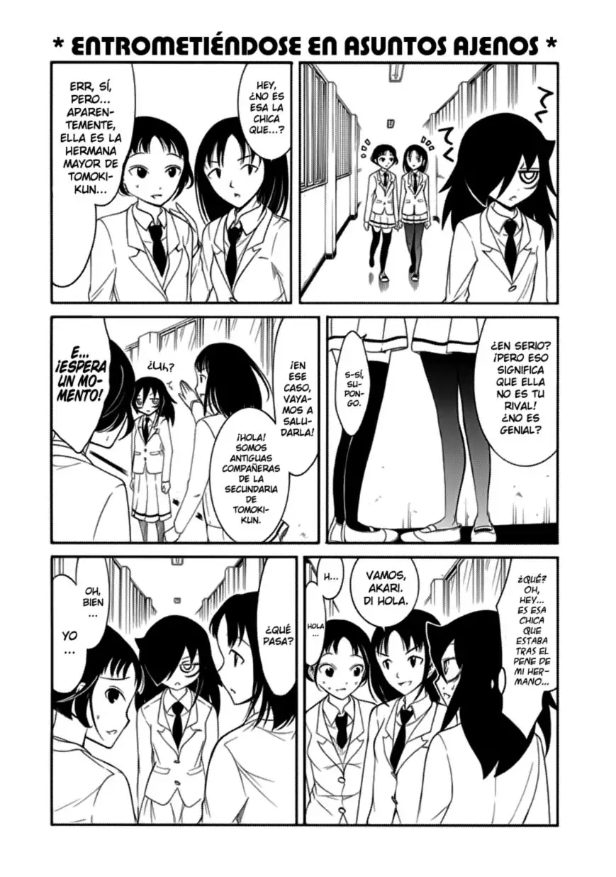 Watashi ga Motenai no wa Dou Kangaetemo Omaera ga Warui!, It's Not My Fault That I'm Not Popular! - Capítulo 95 - Página 6 - LectorTMOo