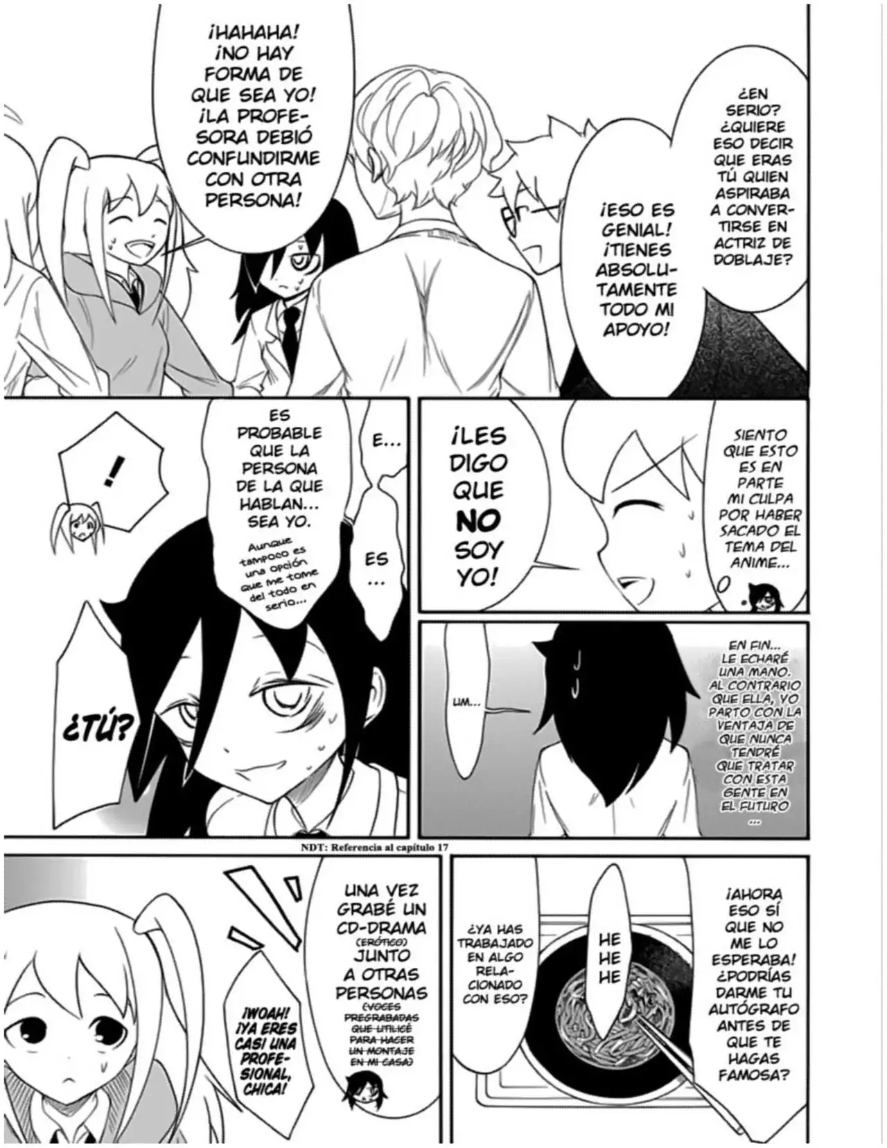 Watashi ga Motenai no wa Dou Kangaetemo Omaera ga Warui!, It's Not My Fault That I'm Not Popular! - Capítulo 97 - Página 11 - LectorTMOo