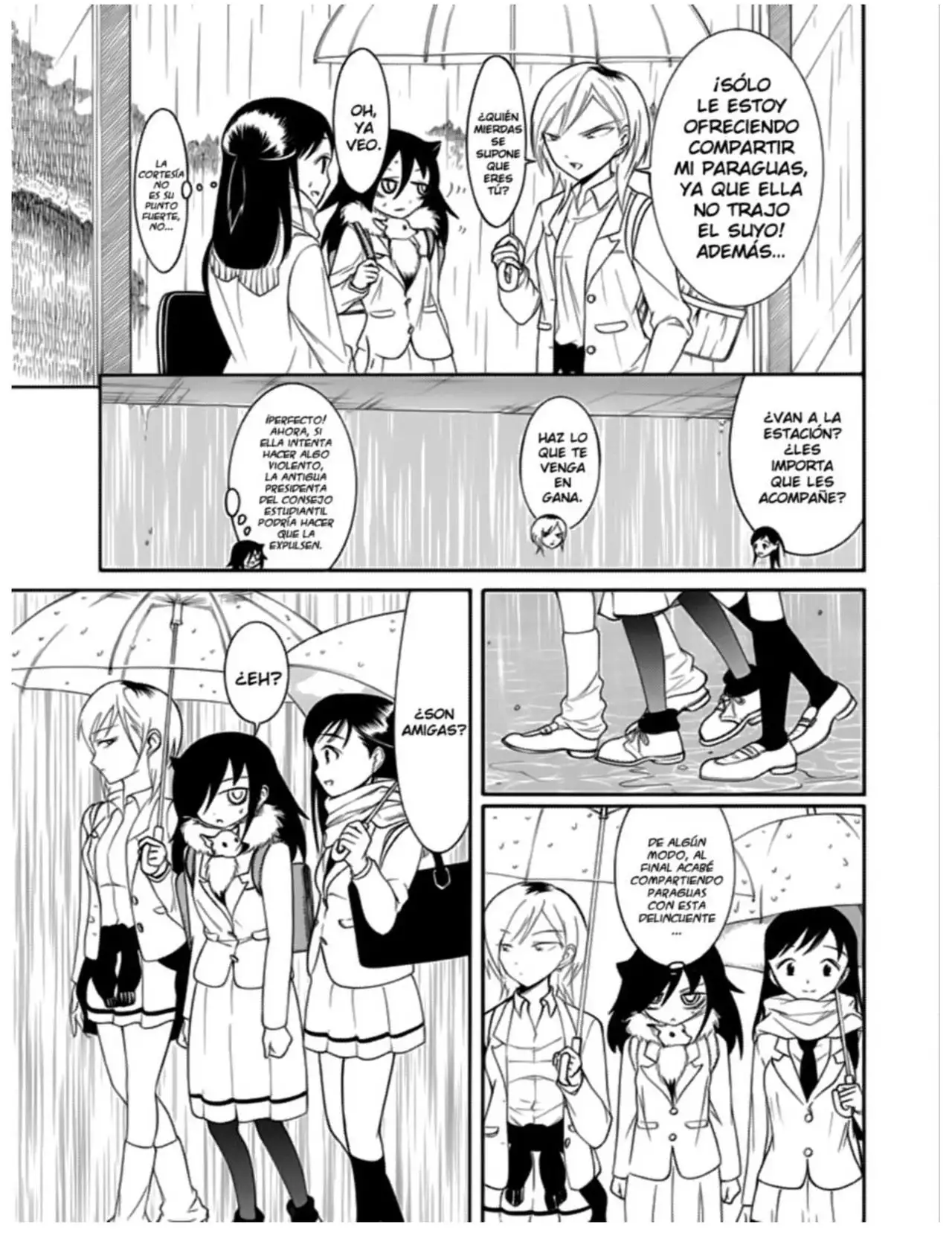 Watashi ga Motenai no wa Dou Kangaetemo Omaera ga Warui!, It's Not My Fault That I'm Not Popular! - Capítulo 98 - Página 3 - LectorTMOo