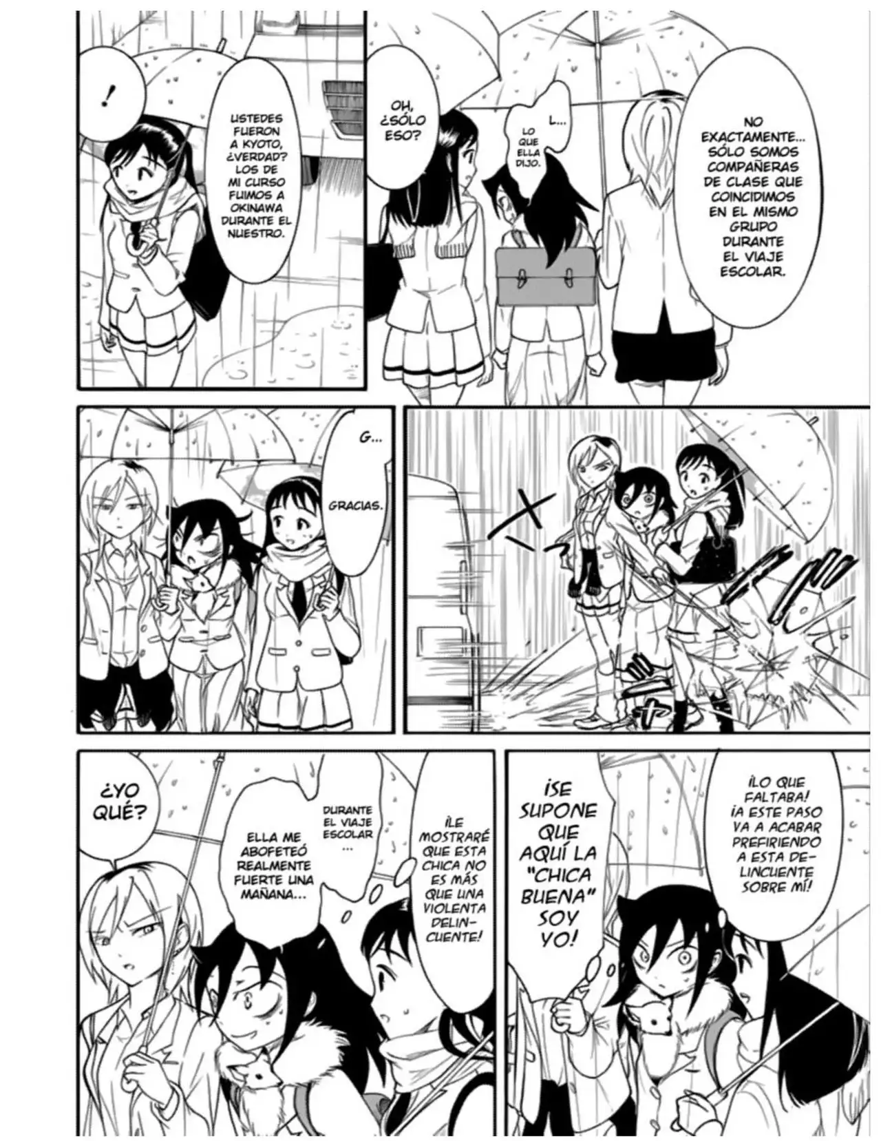 Watashi ga Motenai no wa Dou Kangaetemo Omaera ga Warui!, It's Not My Fault That I'm Not Popular! - Capítulo 98 - Página 4 - LectorTMOo