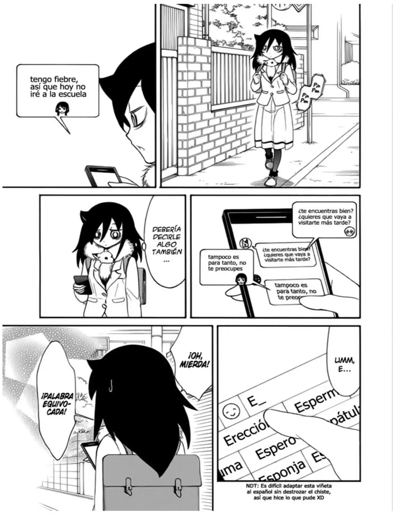Watashi ga Motenai no wa Dou Kangaetemo Omaera ga Warui!, It's Not My Fault That I'm Not Popular! - Capítulo 98 - Página 17 - LectorTMOo