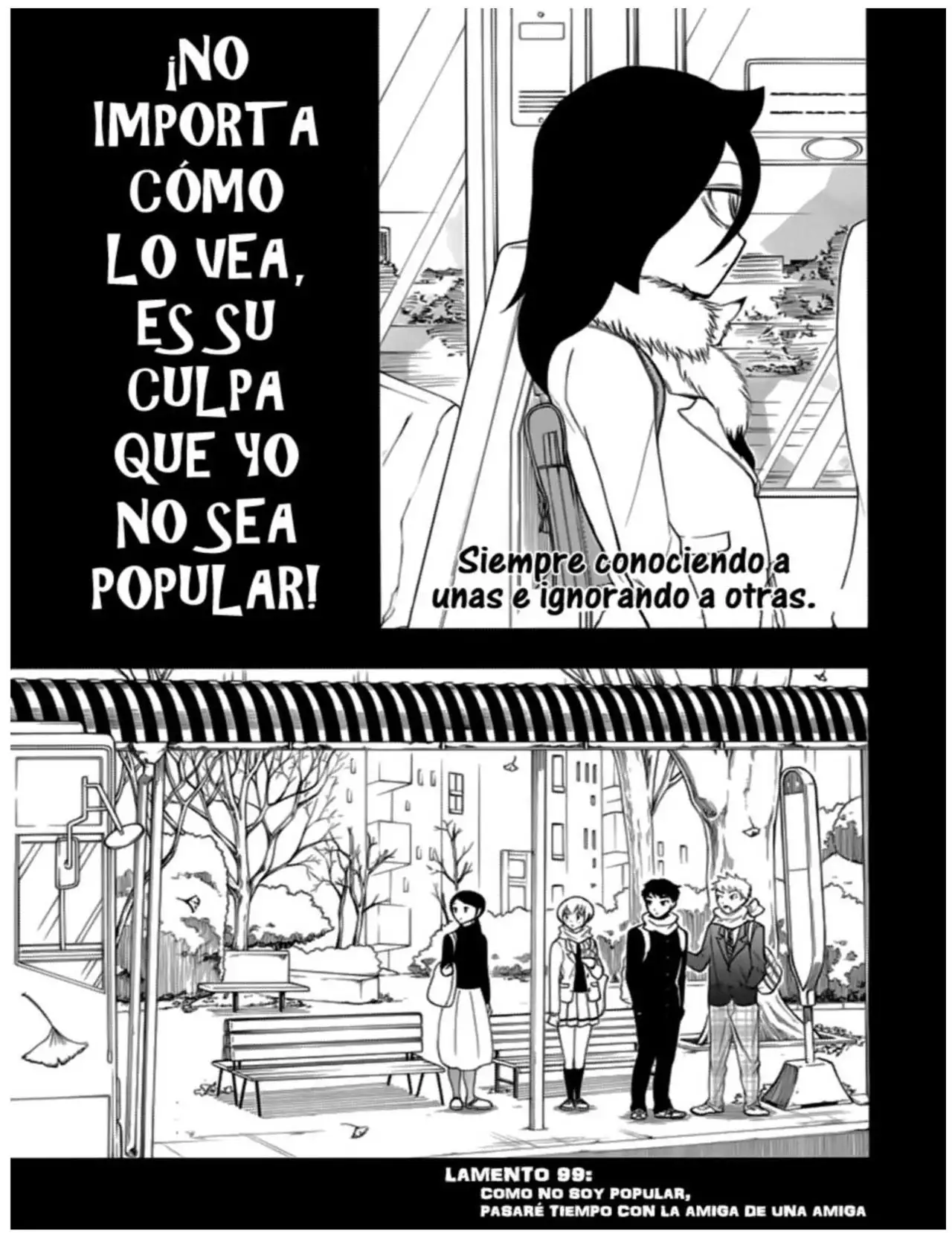 Watashi ga Motenai no wa Dou Kangaetemo Omaera ga Warui!, It's Not My Fault That I'm Not Popular! - Capítulo 99 - Página 1 - LectorTMOo