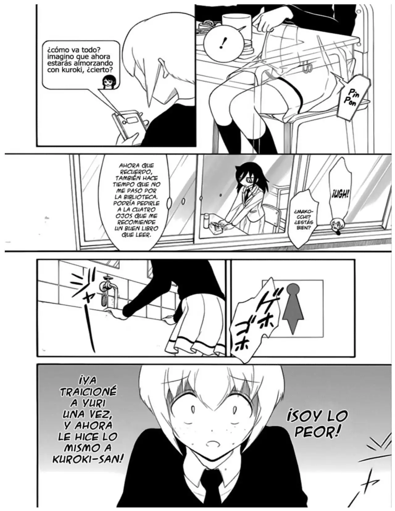 Watashi ga Motenai no wa Dou Kangaetemo Omaera ga Warui!, It's Not My Fault That I'm Not Popular! - Capítulo 99 - Página 8 - LectorTMOo