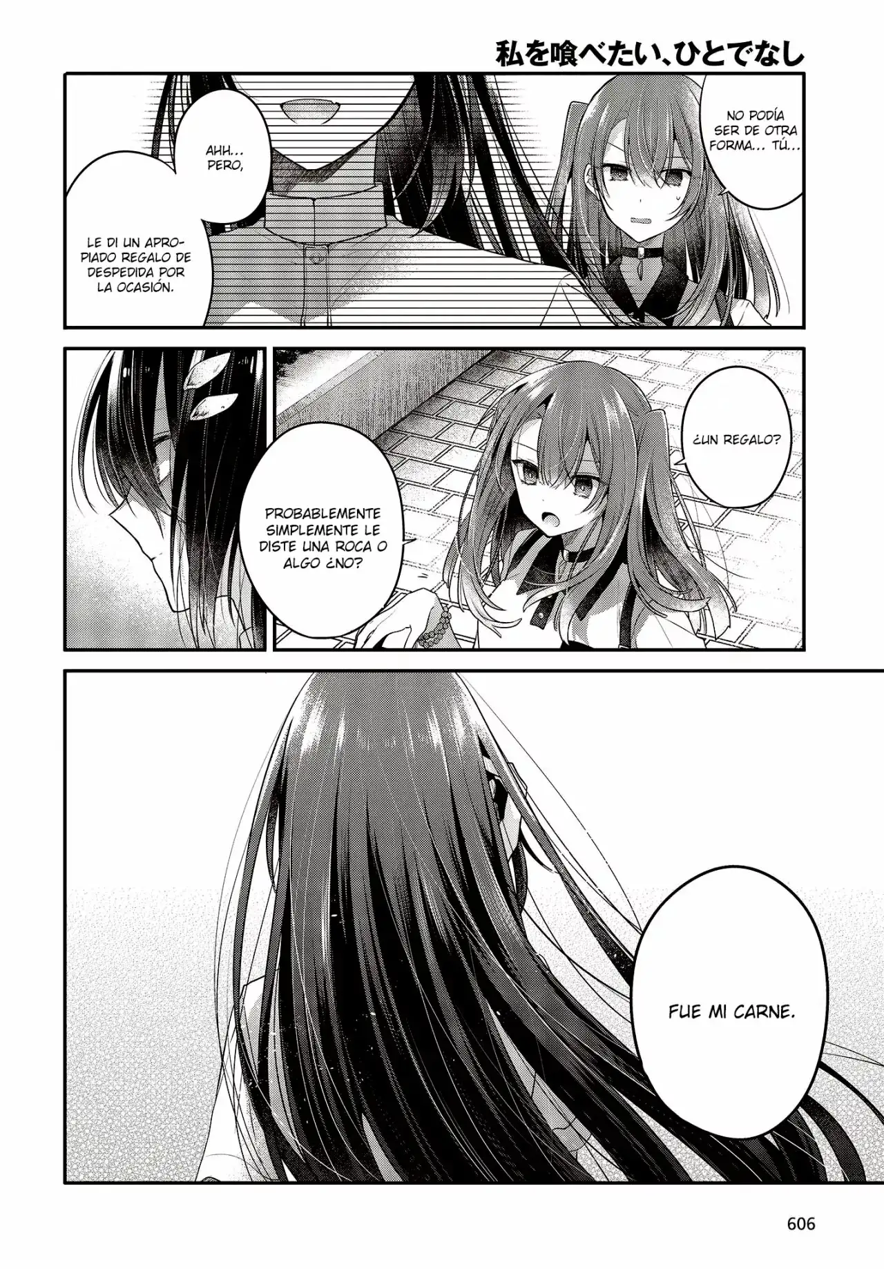 Watashi o Tabetai, Hito de Nashi - Capítulo 23 - Página 8 - LectorTMOo