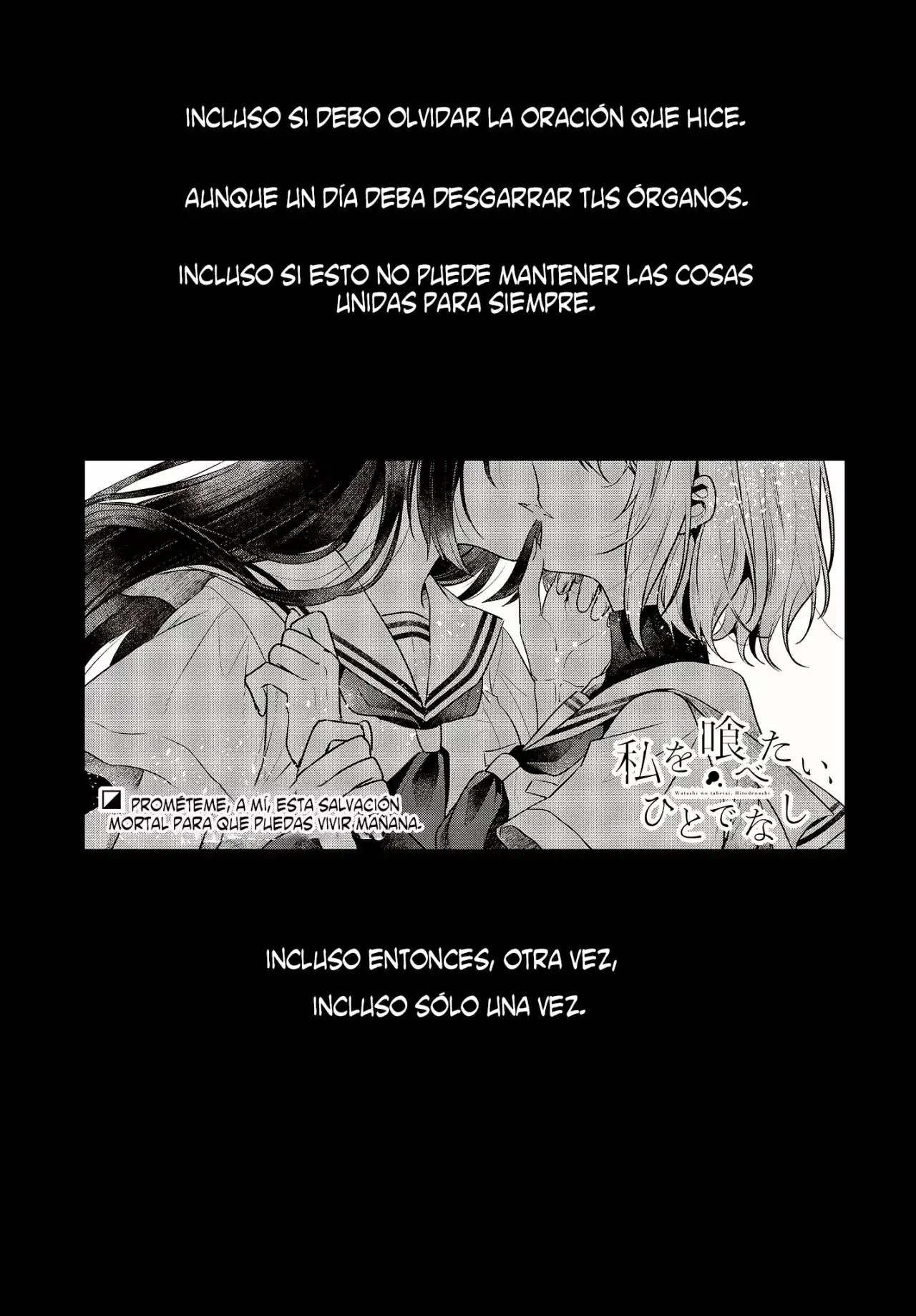 Watashi o Tabetai, Hito de Nashi - Capítulo 29 - Página 2 - LectorTMOo