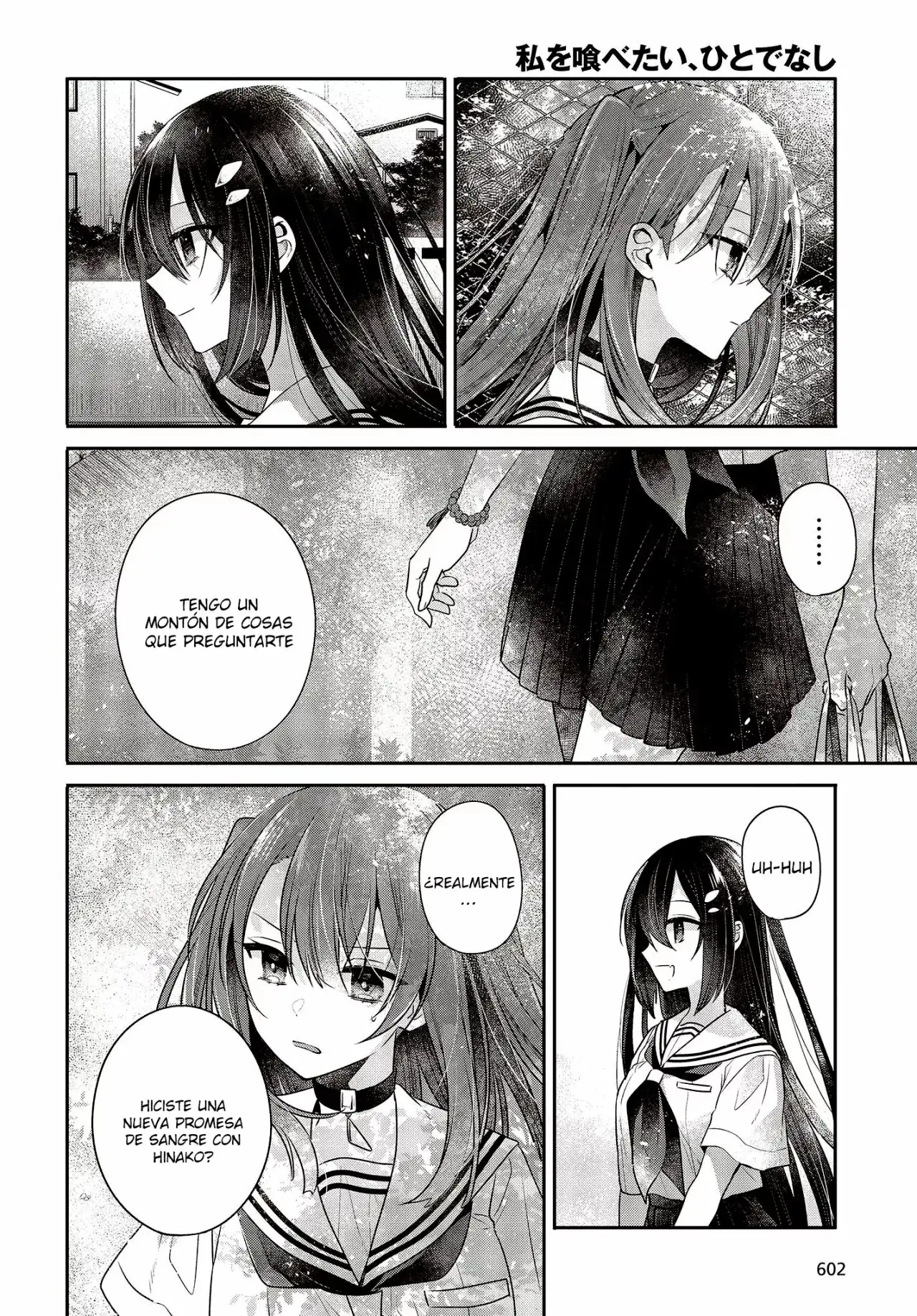 Watashi o Tabetai, Hito de Nashi - Capítulo 29 - Página 19 - LectorTMOo