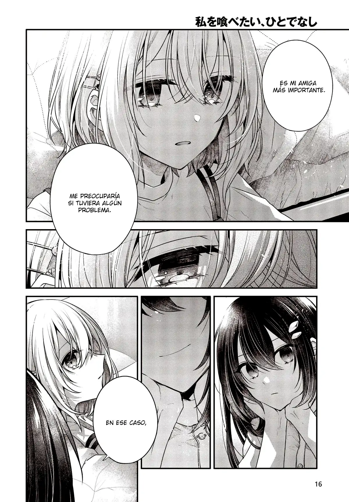 Watashi o Tabetai, Hito de Nashi - Capítulo 32 - Página 13 - LectorTMOo