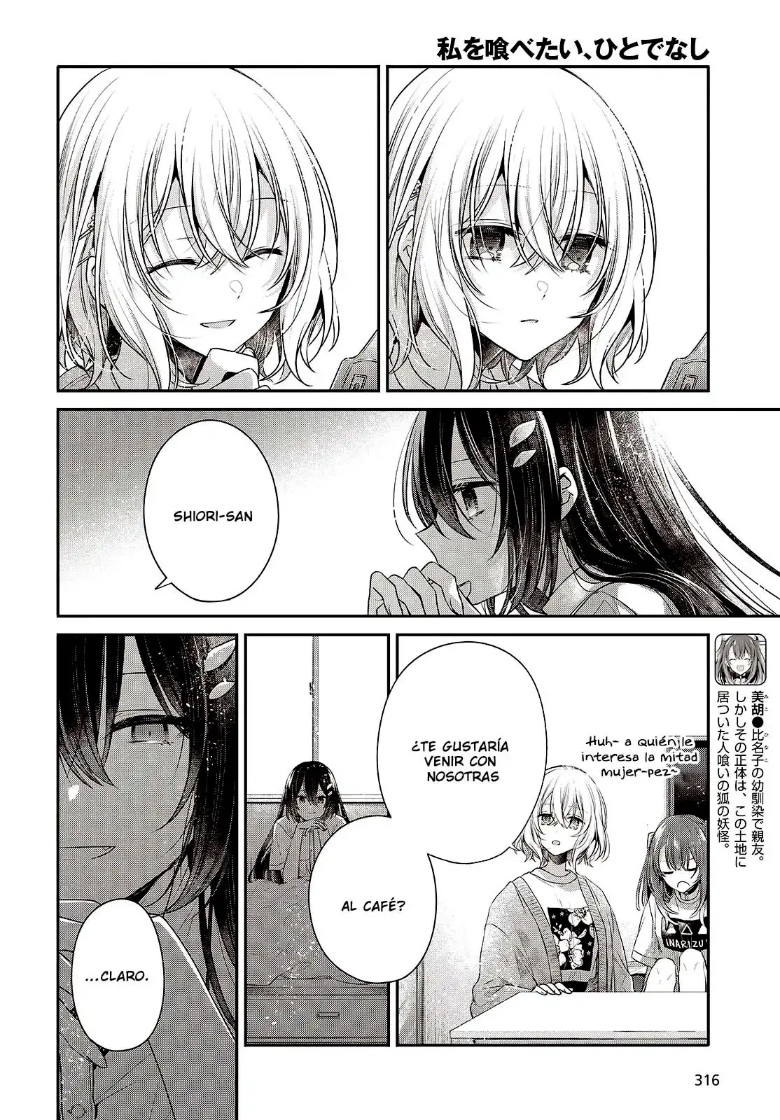 Watashi o Tabetai, Hito de Nashi - Capítulo 40 - Página 5 - LectorTMOo