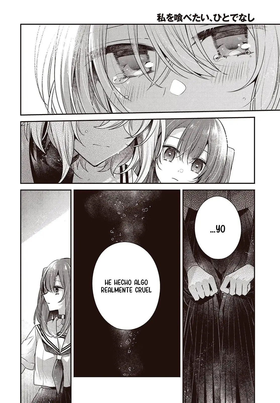 Watashi o Tabetai, Hito de Nashi - Capítulo 46 - Página 9 - LectorTMOo