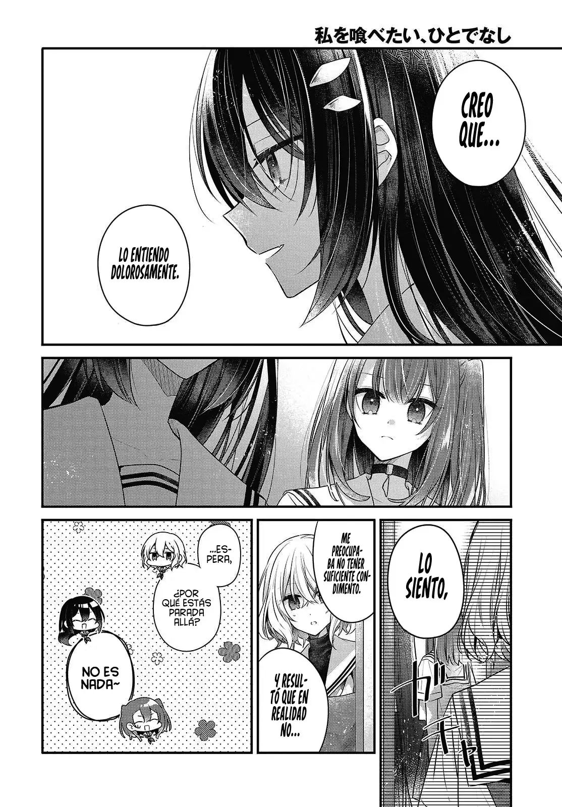 Watashi o Tabetai, Hito de Nashi - Capítulo 48 - Página 24 - LectorTMOo