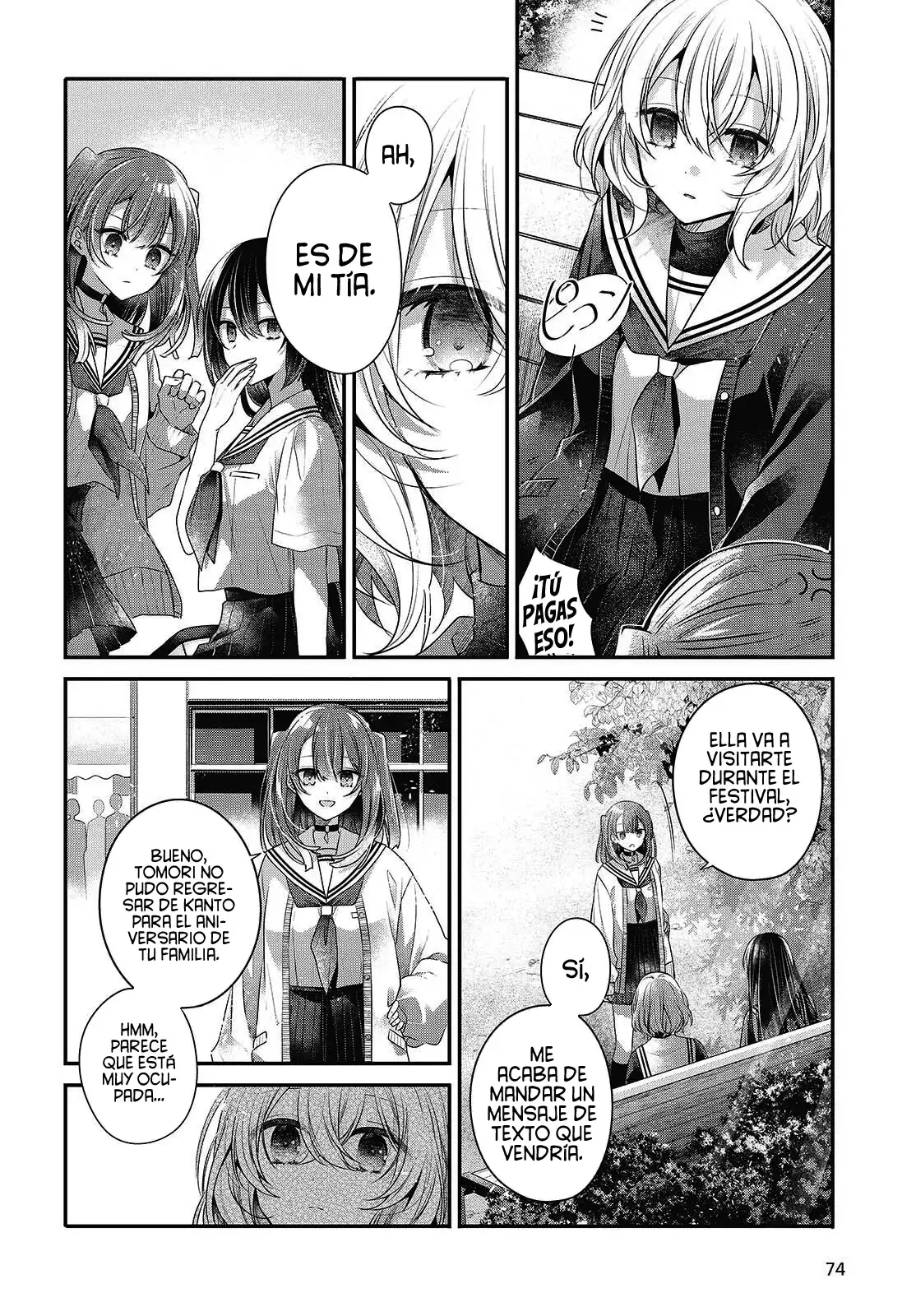 Watashi o Tabetai, Hito de Nashi - Capítulo 49 - Página 12 - LectorTMOo