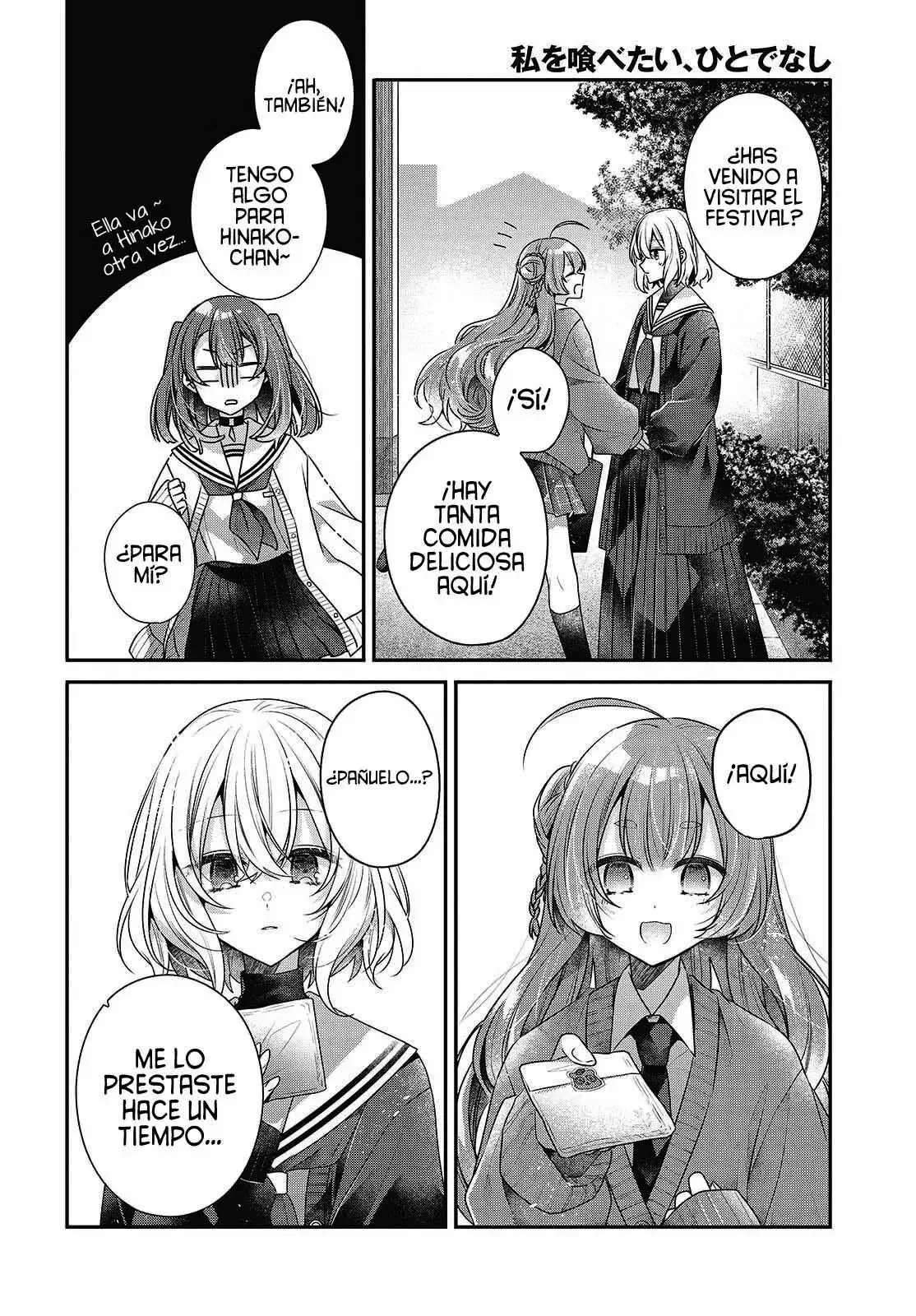 Watashi o Tabetai, Hito de Nashi - Capítulo 50 - Página 20 - LectorTMOo