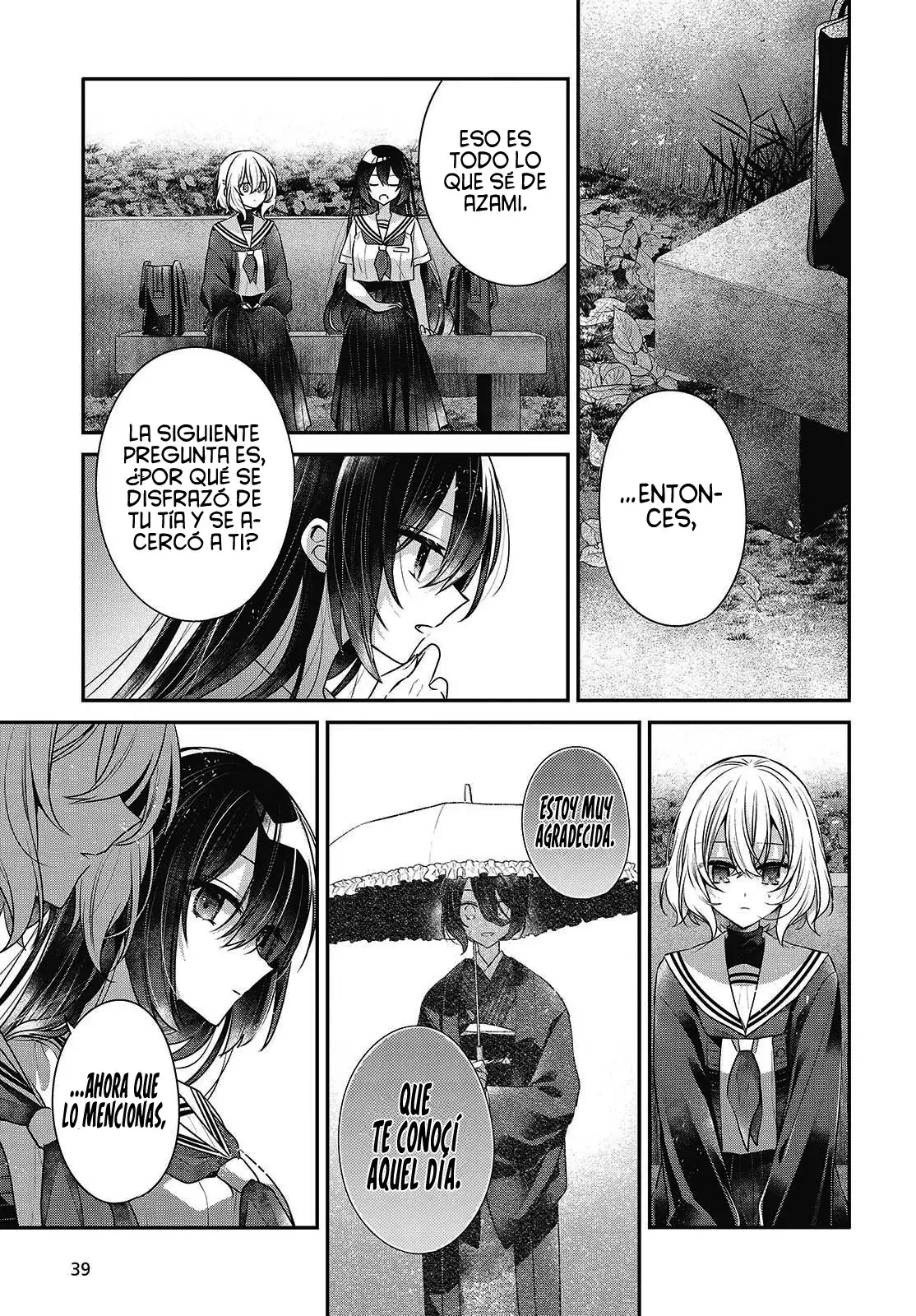 Watashi o Tabetai, Hito de Nashi - Capítulo 52 - Página 34 - LectorTMOo