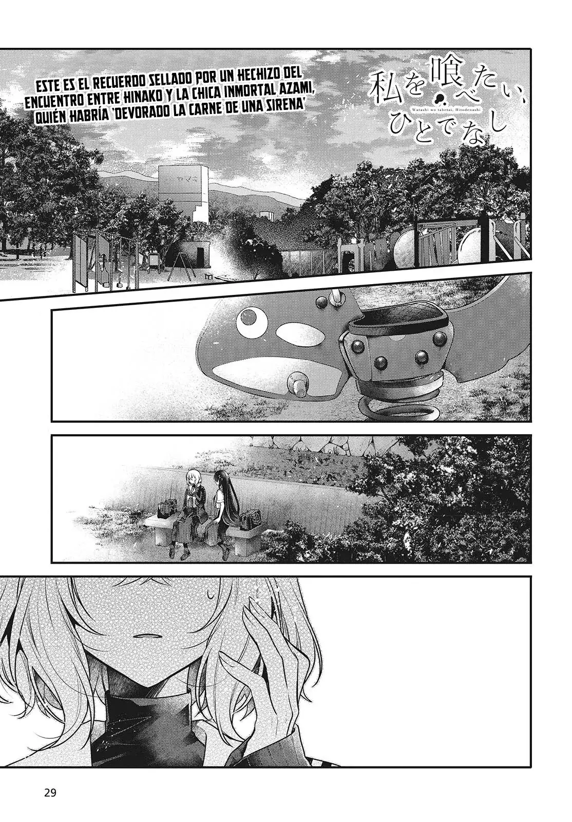 Watashi o Tabetai, Hito de Nashi - Capítulo 53 - Página 5 - LectorTMOo