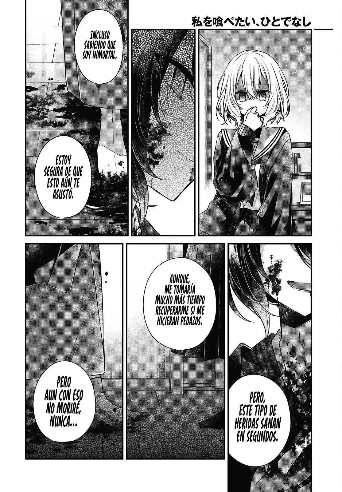 Watashi o Tabetai, Hito de Nashi - Capítulo 57 - Página 26 - LectorTMOo