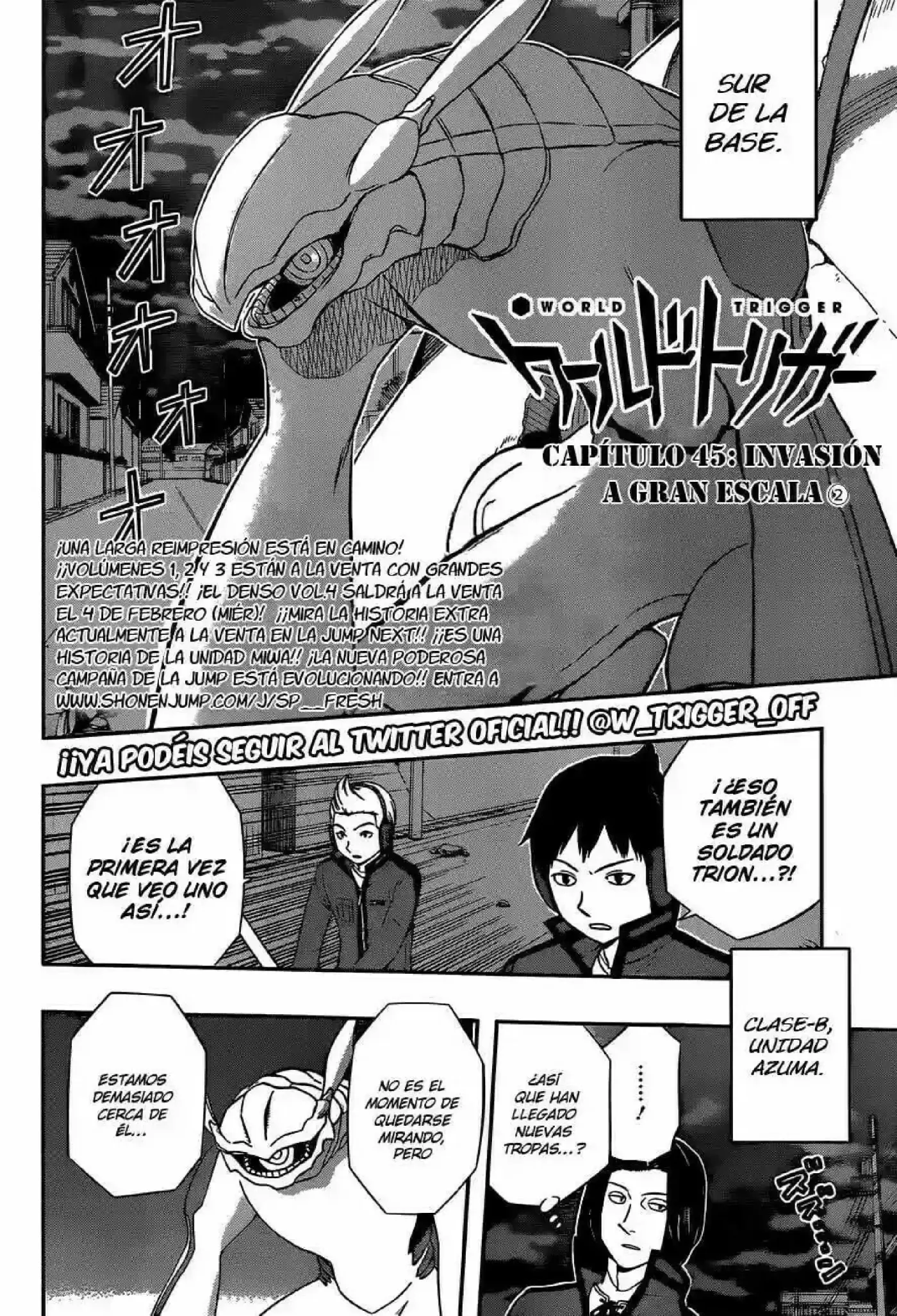 World Trigger - Capítulo 45 - Página 4 - LectorTMOo