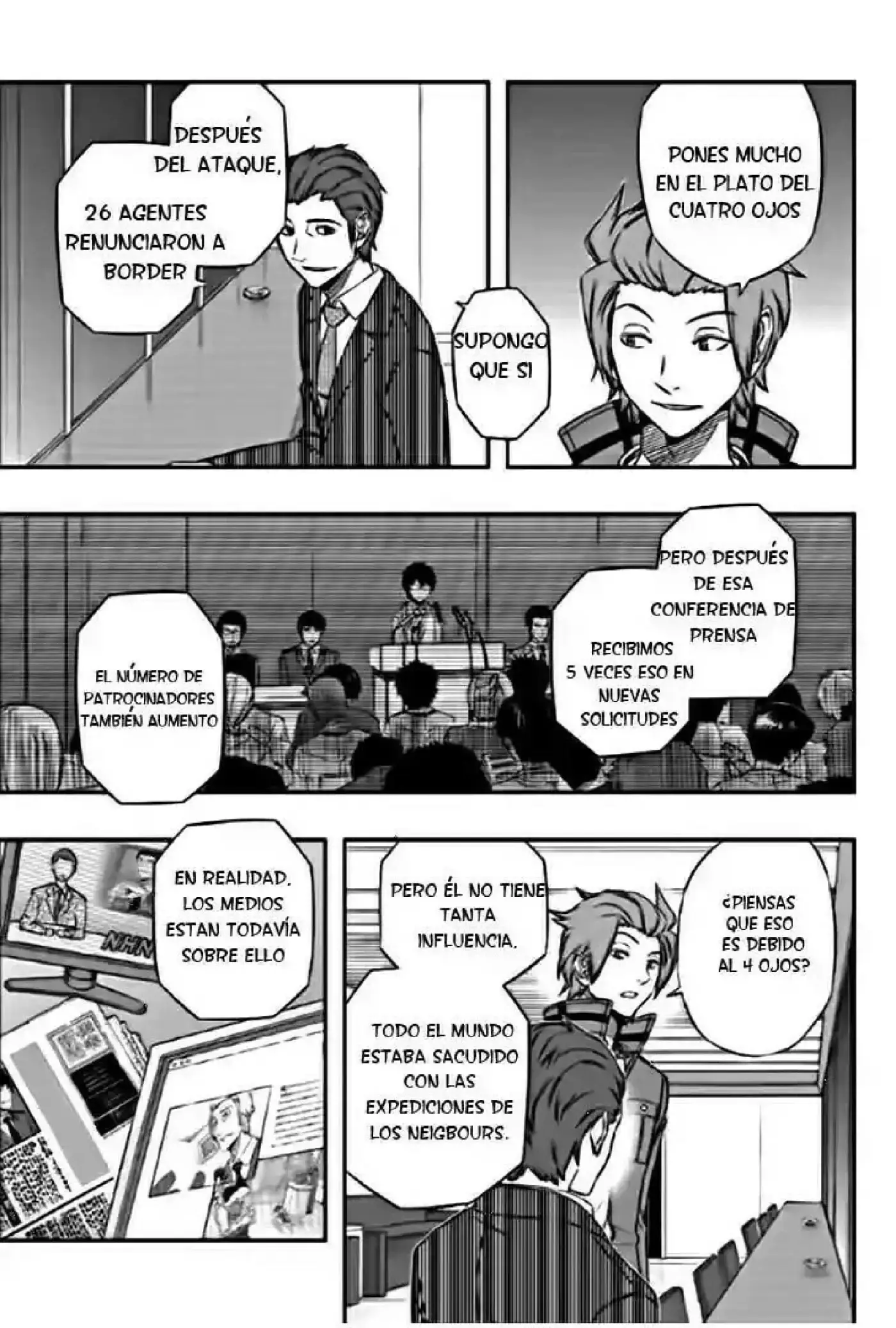 World Trigger - Capítulo 87 - Página 5 - LectorTMOo