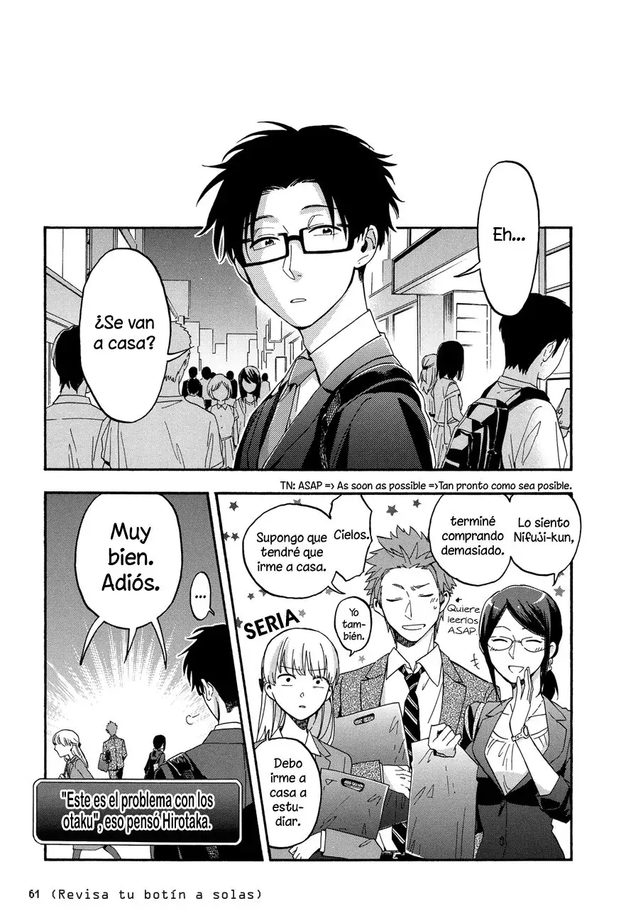 Wotaku ni Koi wa Muzukashii - Capítulo 18 - Página 11 - LectorTMOo