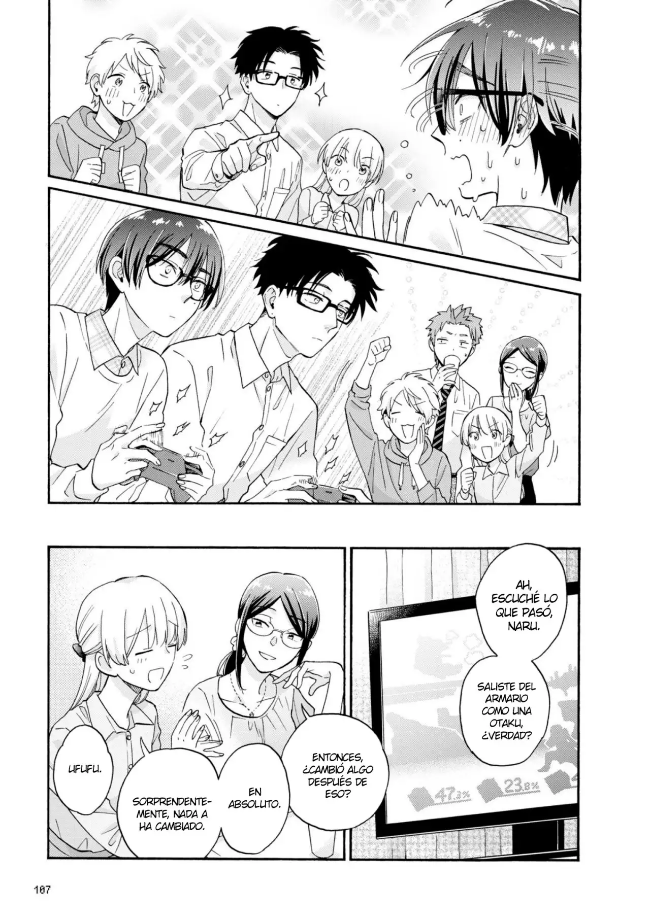 Wotaku ni Koi wa Muzukashii - Capítulo 85 - Página 10 - LectorTMOo