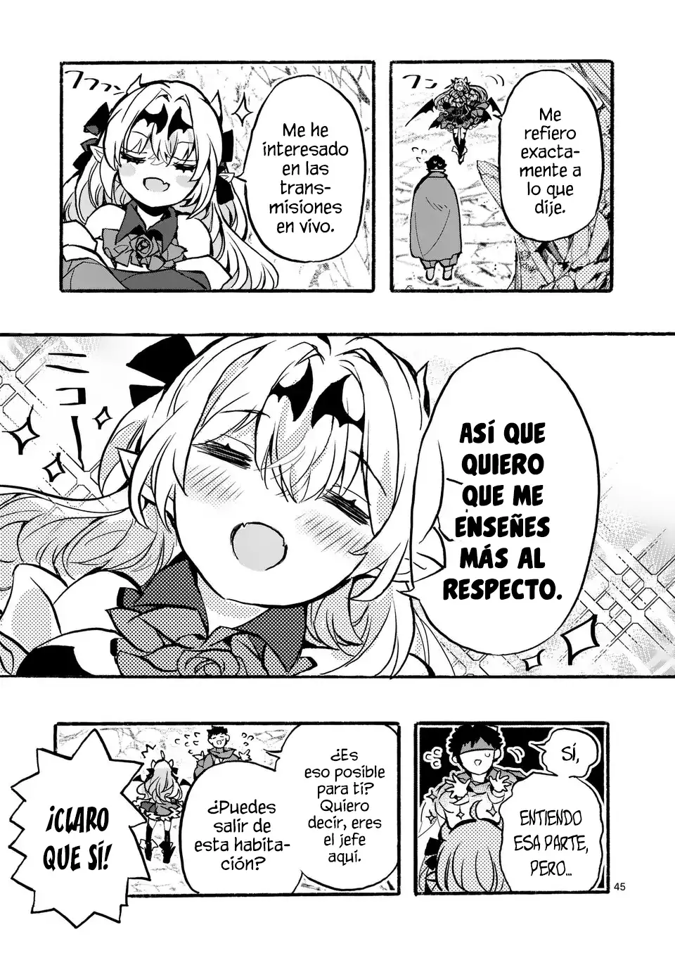 Yamiochi Yuusha no Haishin Haishin ~Tsuihousare, Kakushi Boss Beya ni Hourikomareta Kekka, Jefe de Tansakushagari Haishin wo Hajimeru~ - Capítulo 1 - Página 47 - LectorTMOo