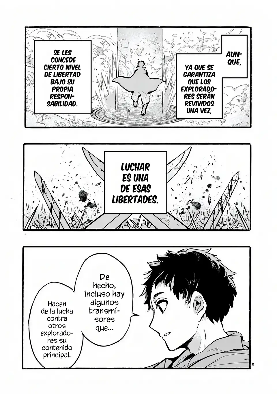 Yamiochi Yuusha no Haishin Haishin ~Tsuihousare, Kakushi Boss Beya ni Hourikomareta Kekka, Jefe de Tansakushagari Haishin wo Hajimeru~ - Capítulo 2 - Página 10 - LectorTMOo