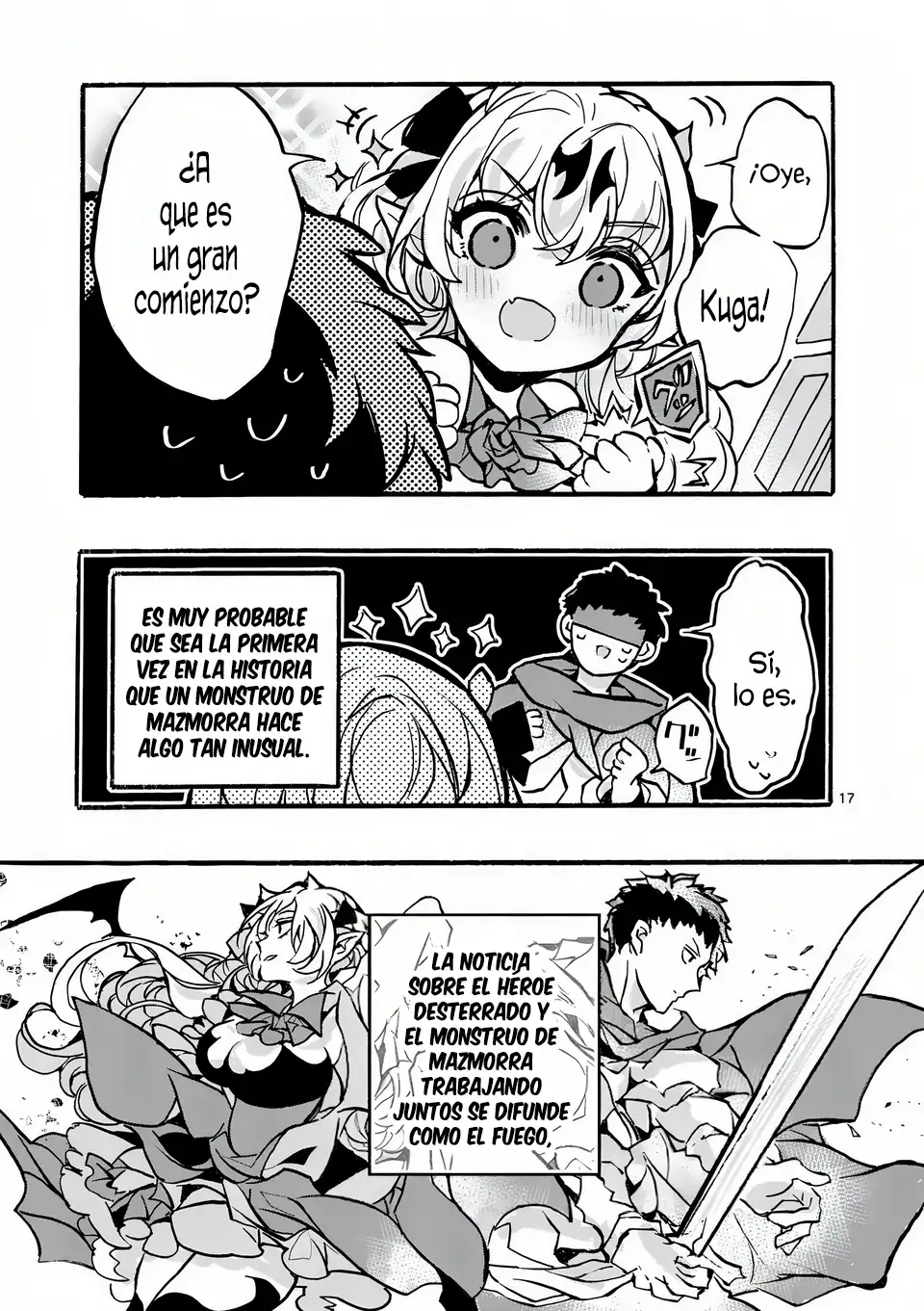 Yamiochi Yuusha no Haishin Haishin ~Tsuihousare, Kakushi Boss Beya ni Hourikomareta Kekka, Jefe de Tansakushagari Haishin wo Hajimeru~ - Capítulo 2 - Página 17 - LectorTMOo
