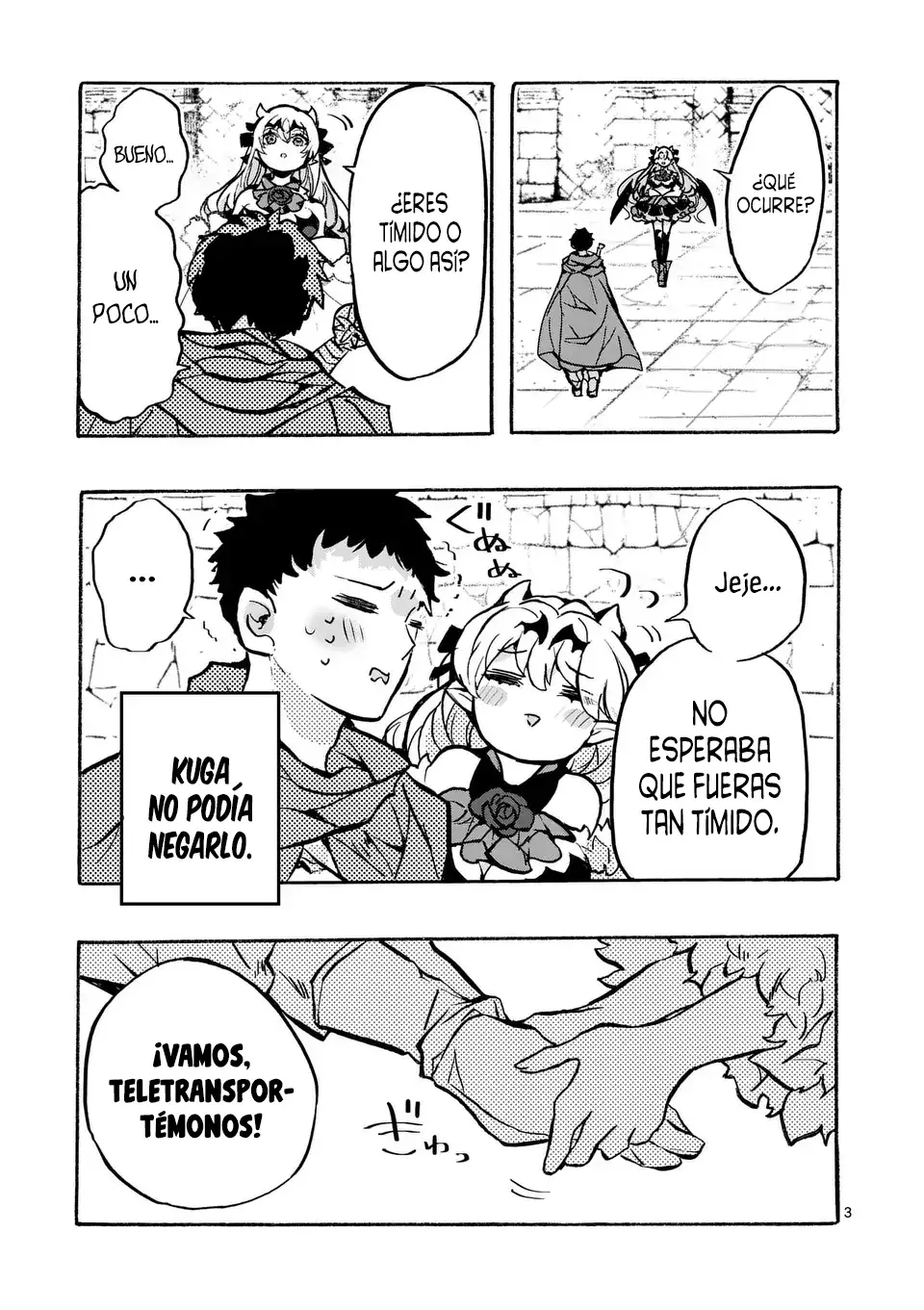 Yamiochi Yuusha no Haishin Haishin ~Tsuihousare, Kakushi Boss Beya ni Hourikomareta Kekka, Jefe de Tansakushagari Haishin wo Hajimeru~ - Capítulo 3.1 - Página 4 - LectorTMOo