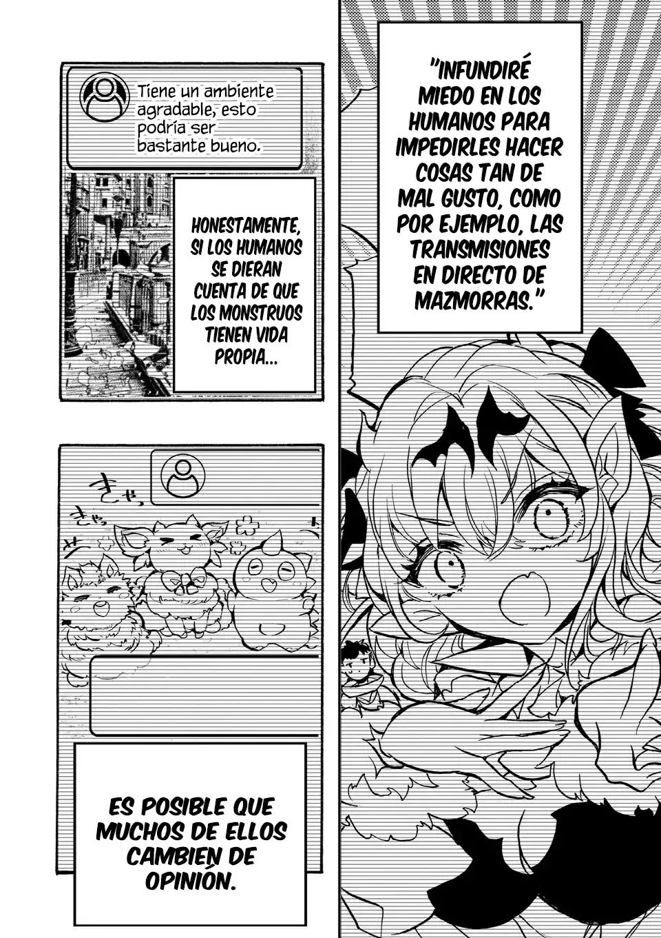 Yamiochi Yuusha no Haishin Haishin ~Tsuihousare, Kakushi Boss Beya ni Hourikomareta Kekka, Jefe de Tansakushagari Haishin wo Hajimeru~ - Capítulo 3.1 - Página 11 - LectorTMOo