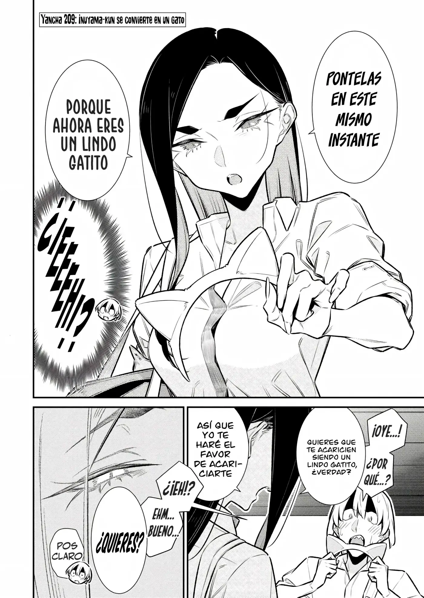 Yancha Gal no Anjou-san - Capítulo 209 - Página 4 - LectorTMOo