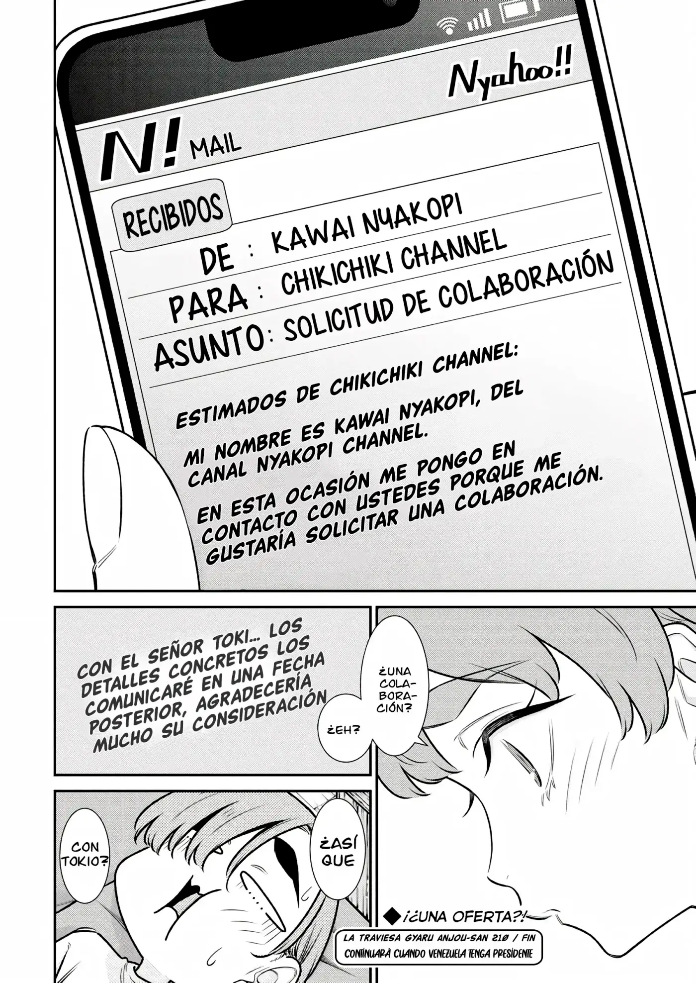 Yancha Gal no Anjou-san - Capítulo 210 - Página 16 - LectorTMOo