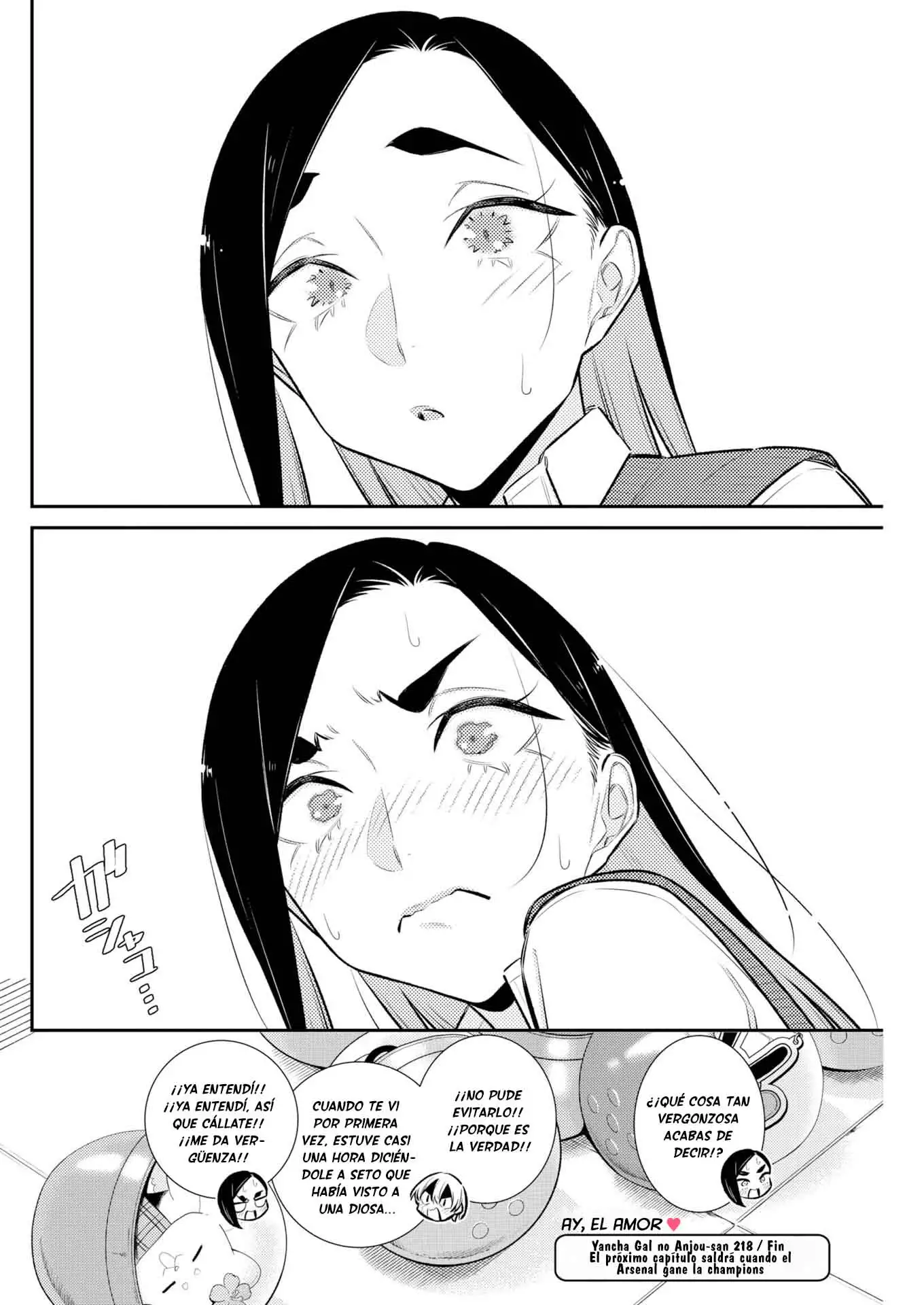 Yancha Gal no Anjou-san - Capítulo 218 - Página 14 - LectorTMOo