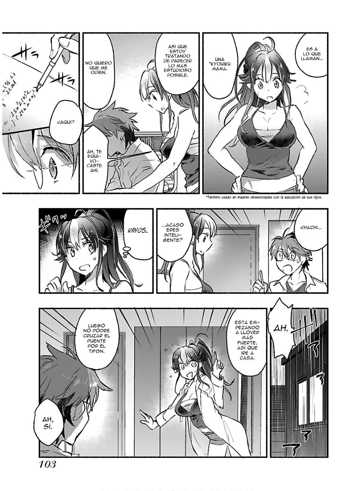 Yankee Musume ni Natsukarete Kotoshi mo Juken ni Shippai Shisou Desu - Capítulo 9 - Página 4 - LectorTMOo