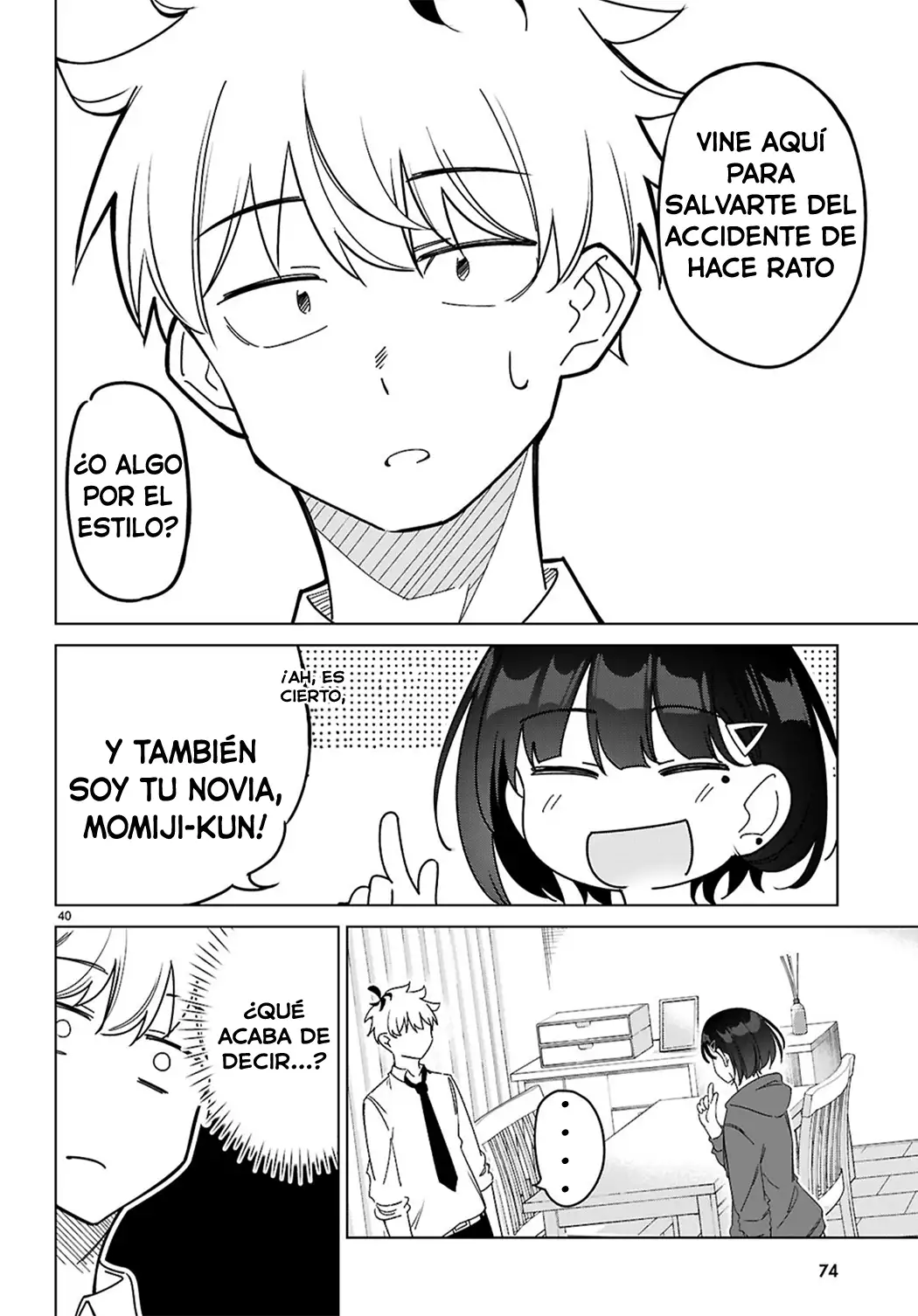 Yo del multiverso, ¿puedo enamorarme? capítulo 1 página 44