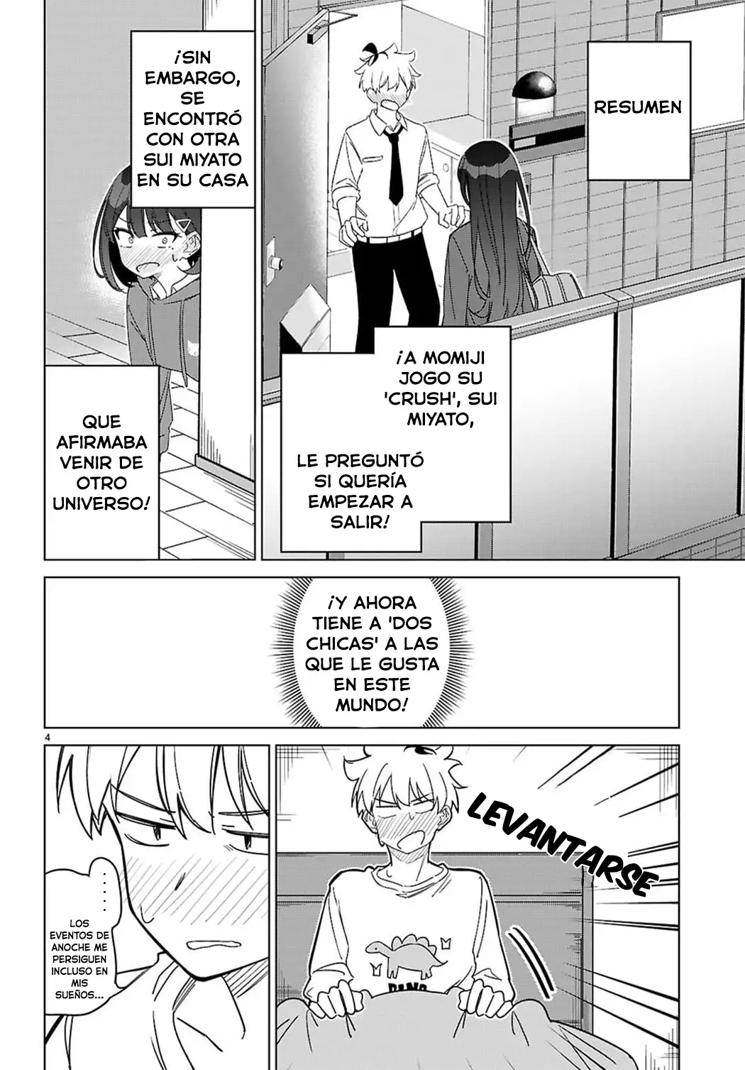 Yo del multiverso, ¿puedo enamorarme? capítulo 2 página 5