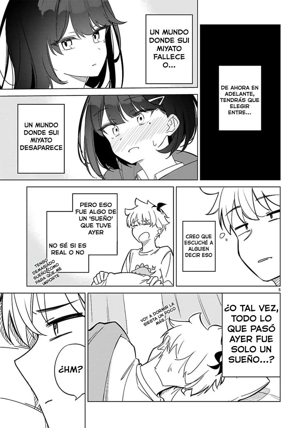 Yo del multiverso, ¿puedo enamorarme? capítulo 2 página 6