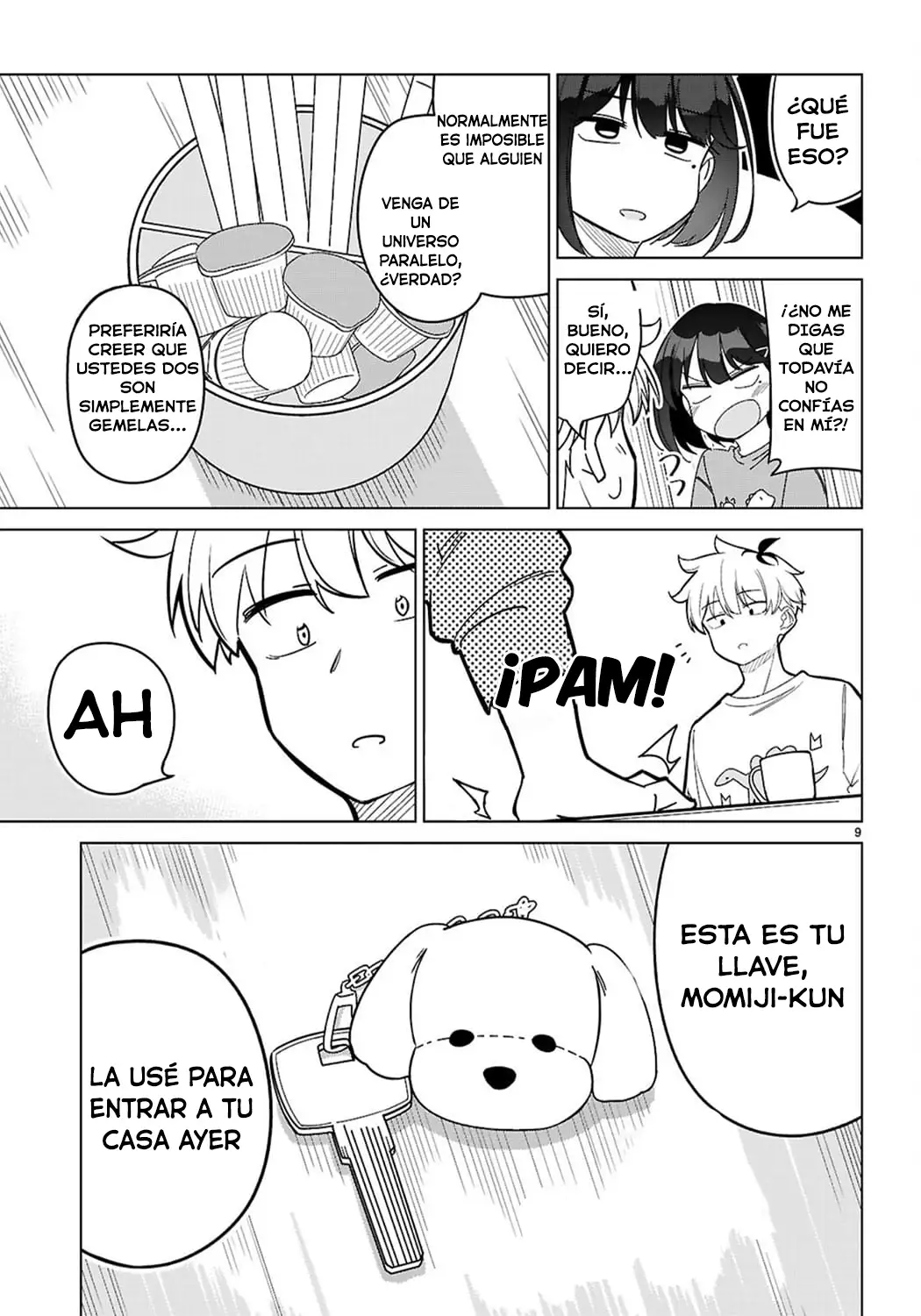 Yo del multiverso, ¿puedo enamorarme? capítulo 2 página 10