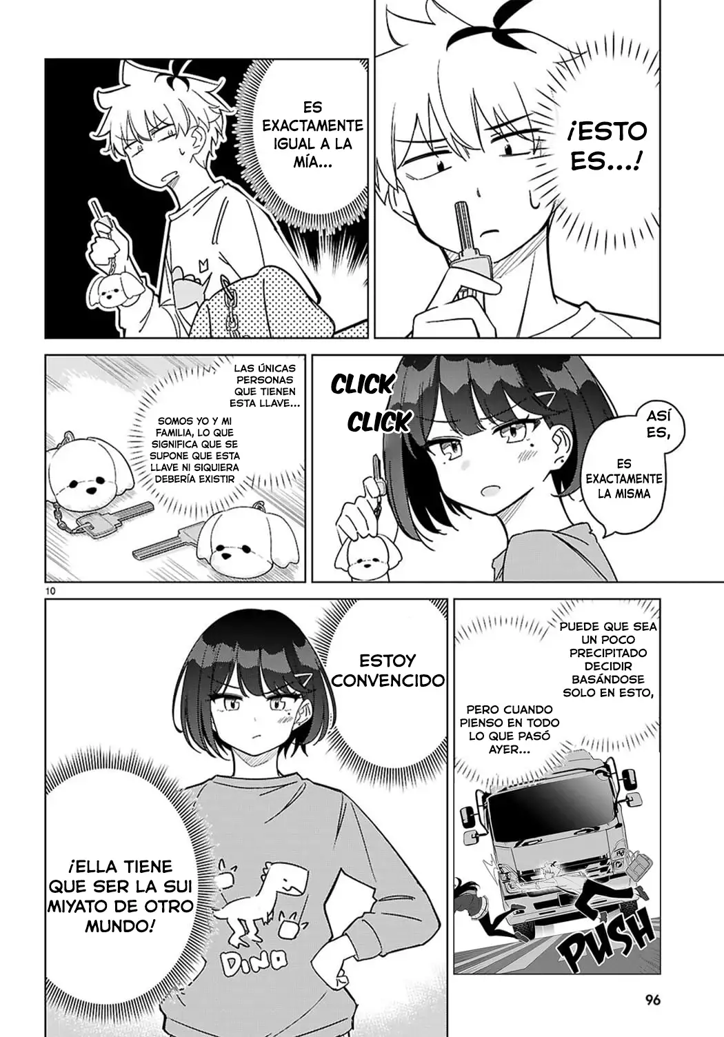 Yo del multiverso, ¿puedo enamorarme? capítulo 2 página 11
