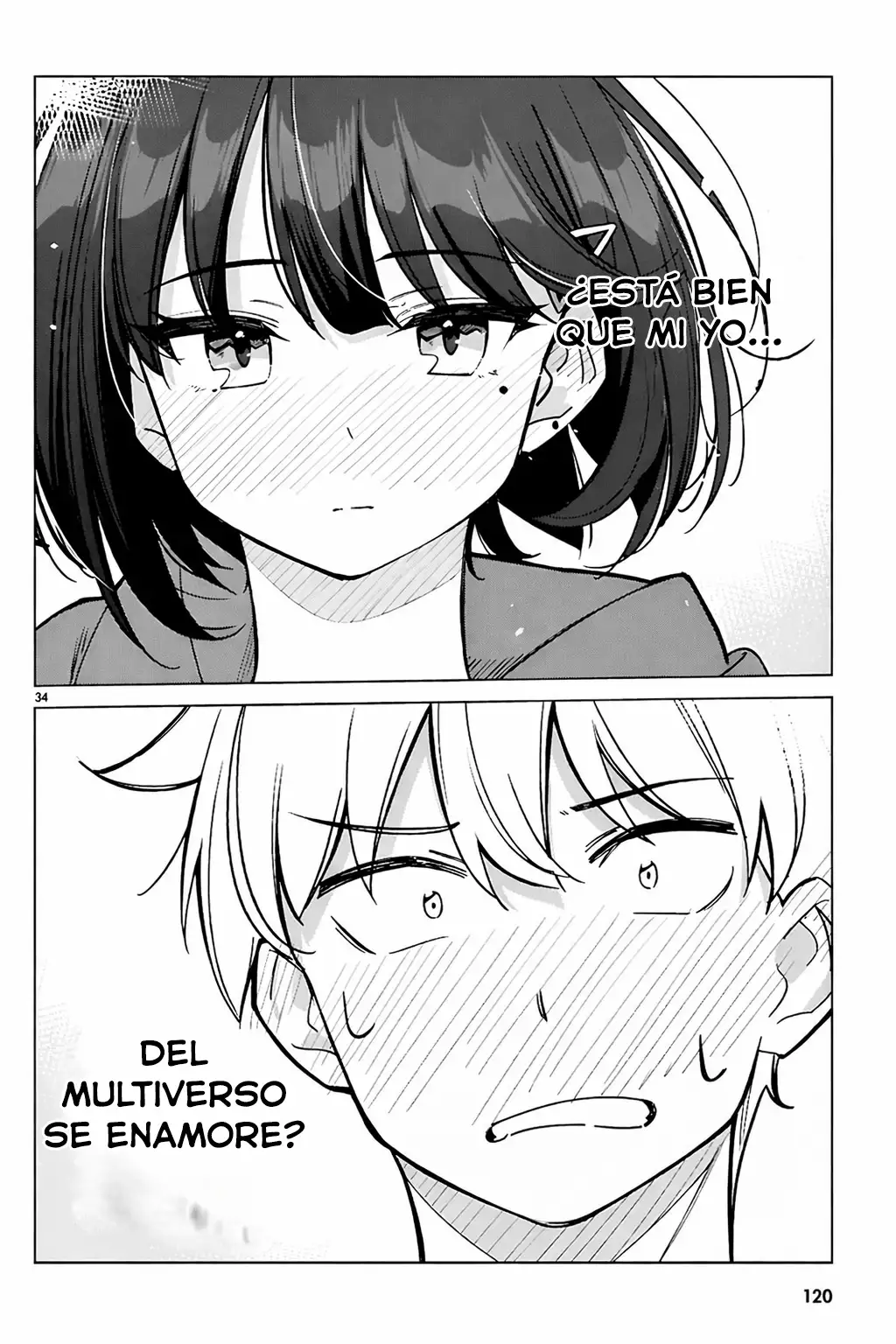 Yo del multiverso, ¿puedo enamorarme? capítulo 2 página 35