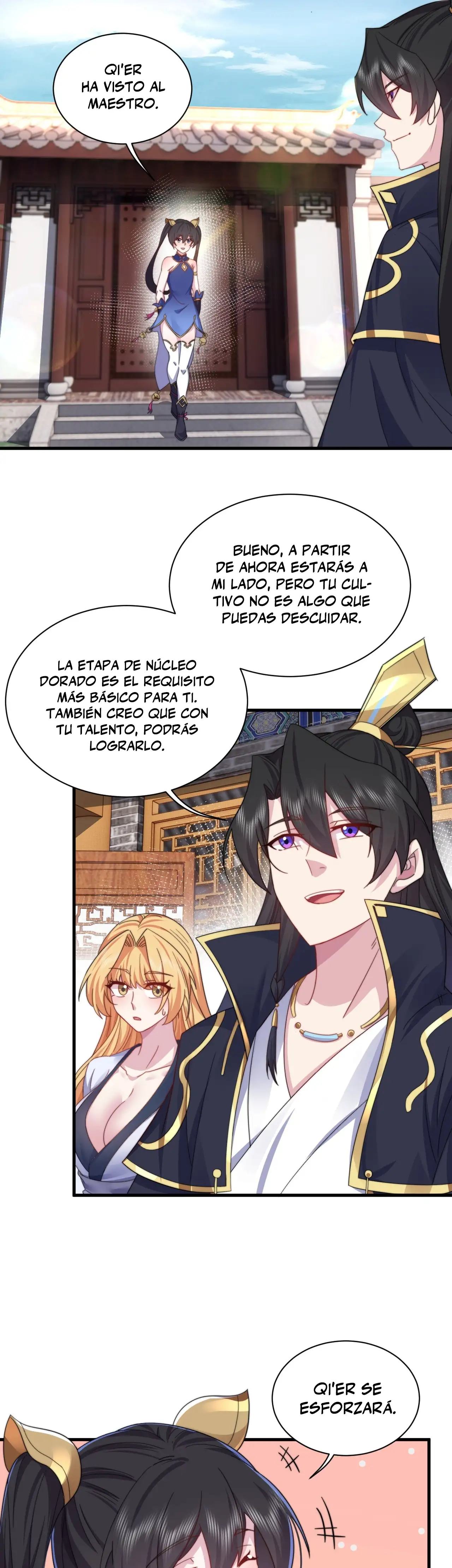 Yo, el Maestro Malvado, Llevo a mis Discipulas a ser Invencibles en Todo el Mundo - Capítulo 95 - Página 8 - LectorTMOo
