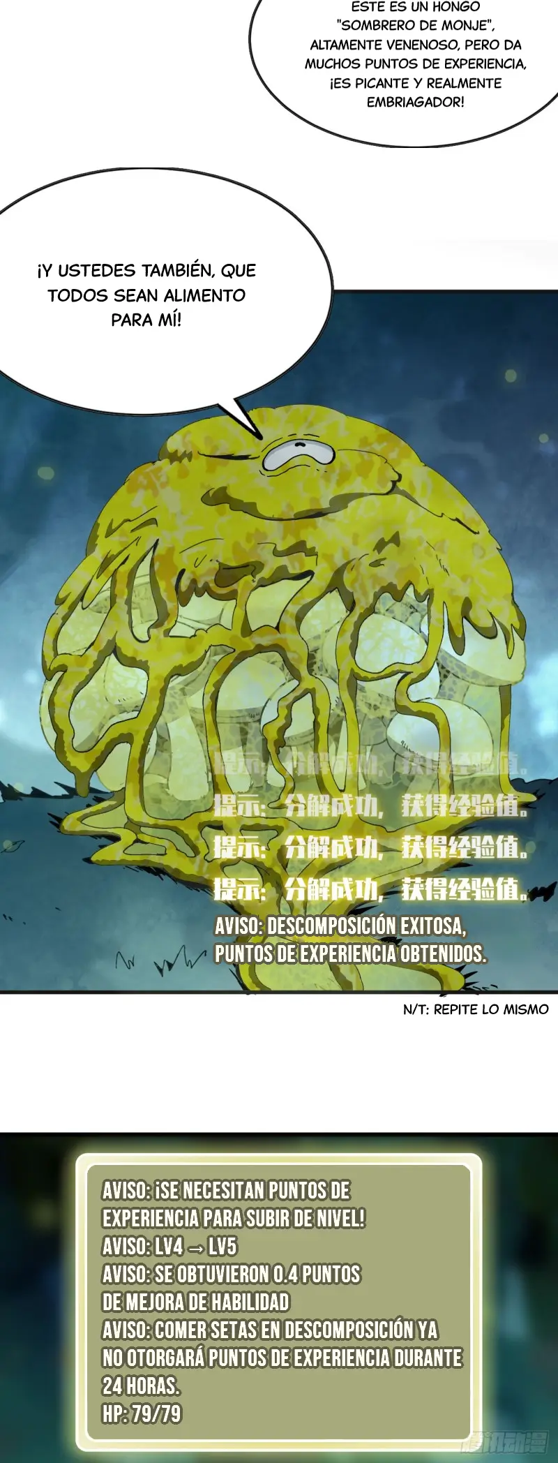 Yo, solo, como un hongo mucilaginoso - Capítulo 2 - Página 4 - LectorTMOo