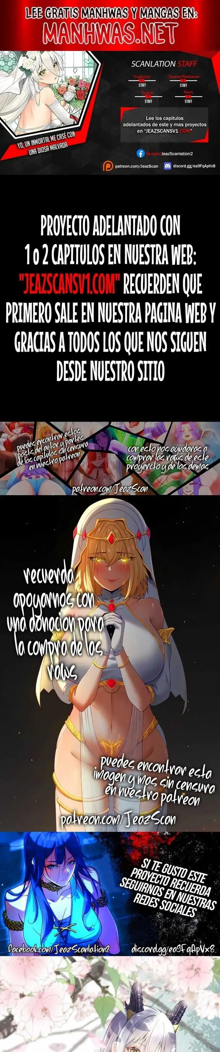 Yo, Un inmortal me case con una diosa malvada - Capítulo 69 - Página 1 - LectorTMOo