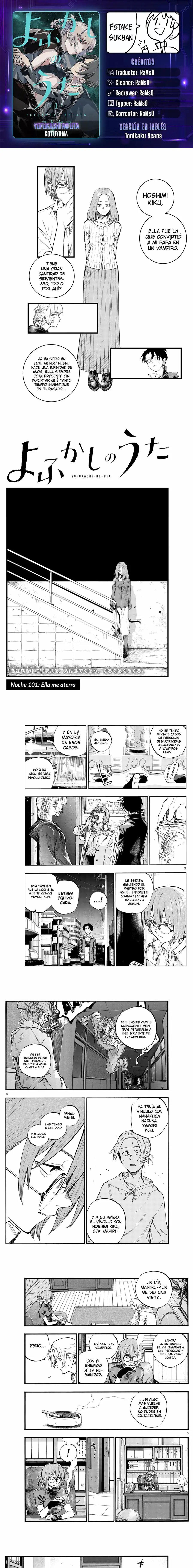 Yofukashi no Uta - Capítulo 101 - Página 1 - LectorTMOo
