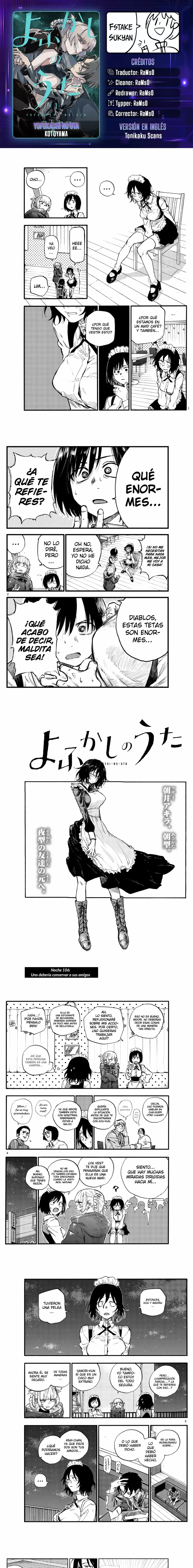Yofukashi no Uta - Capítulo 106 - Página 1 - LectorTMOo