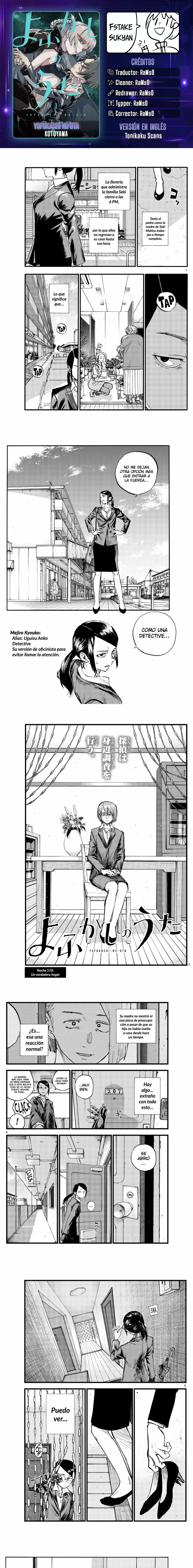 Yofukashi no Uta - Capítulo 110 - Página 1 - LectorTMOo