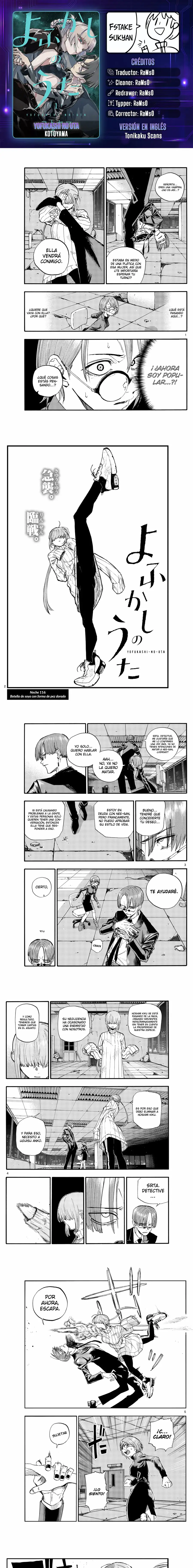 Yofukashi no Uta - Capítulo 116 - Página 1 - LectorTMOo