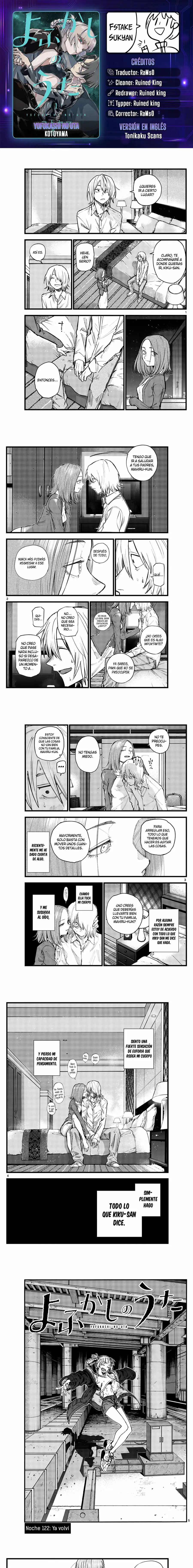 Yofukashi no Uta - Capítulo 122 - Página 1 - LectorTMOo